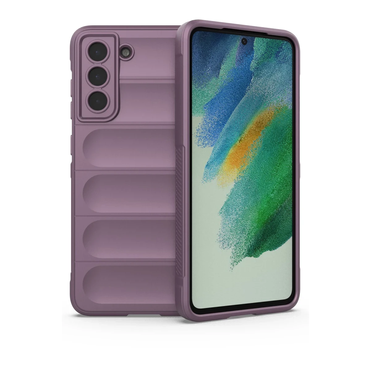 Samsung Galaxy S22 Plus Kılıf Optimum Silikon - Mor