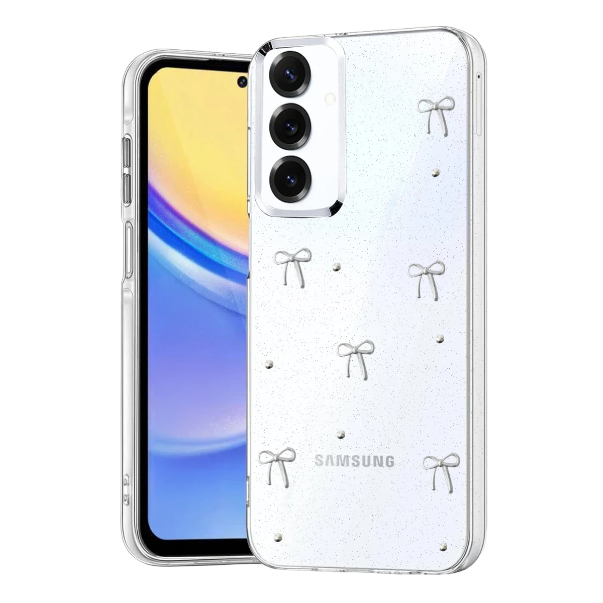 Samsung Galaxy S23 FE Fiyonk Desenli Kapak - Desen 5