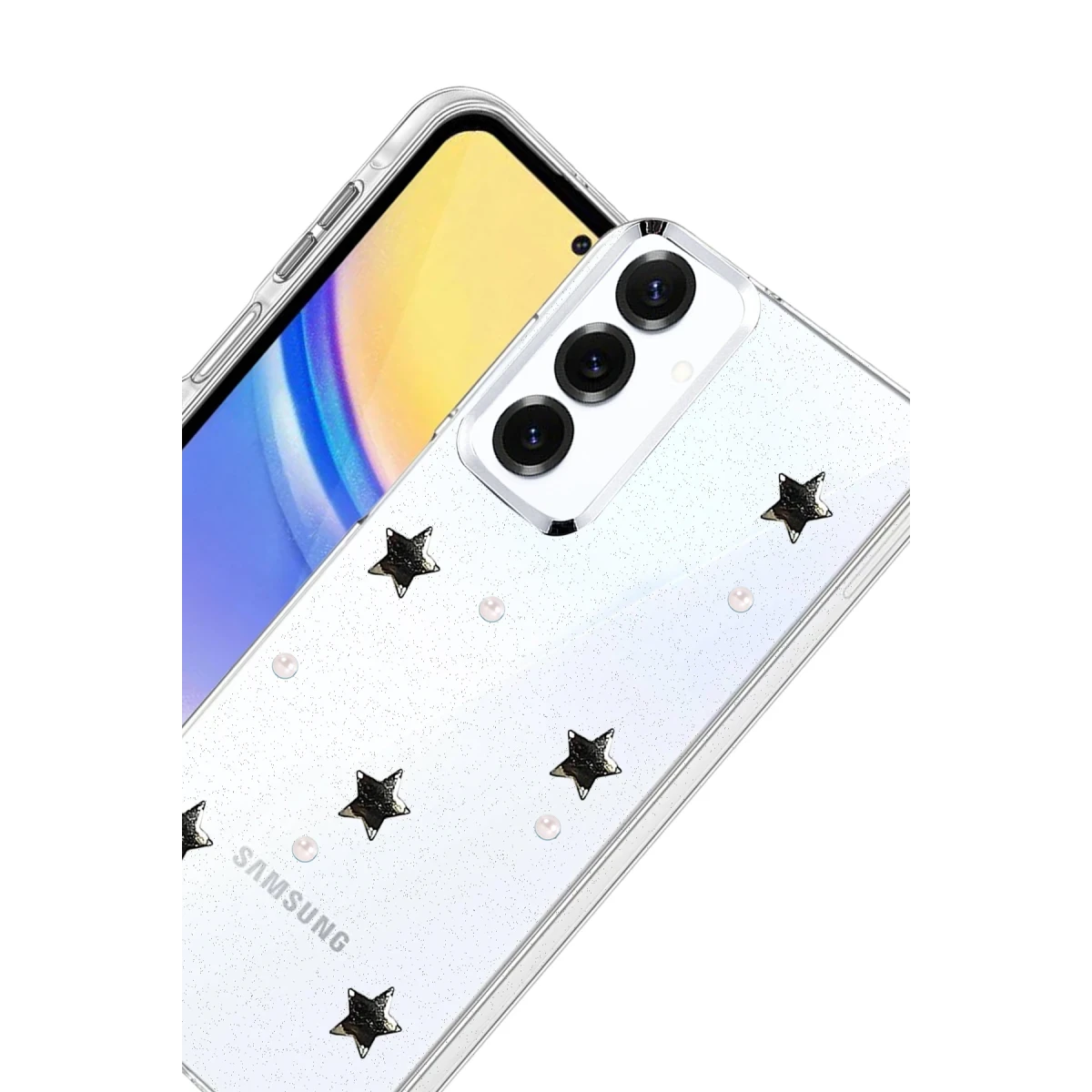 Samsung Galaxy S23 FE Fiyonk Desenli Kapak - Desen 7
