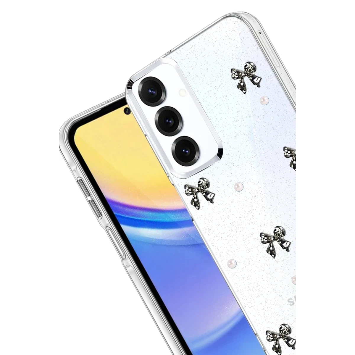 Samsung Galaxy S23 FE Fiyonk Desenli Kapak - Desen 8