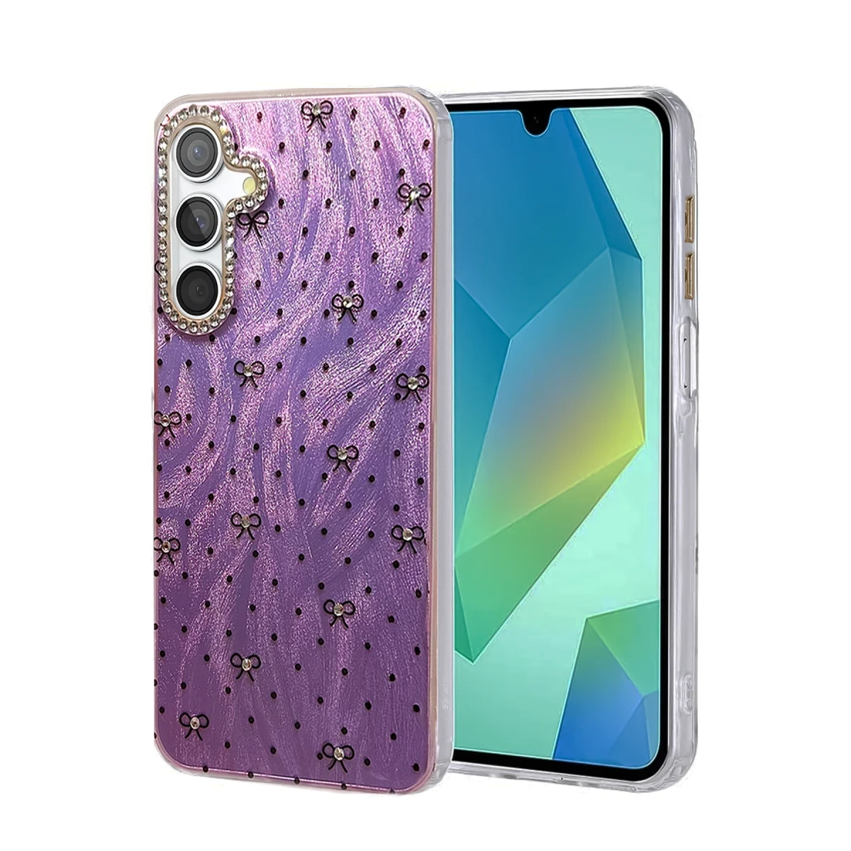 Samsung Galaxy S23 FE Kılıf Blade Aynalı Desenli Kapak - Desen 2