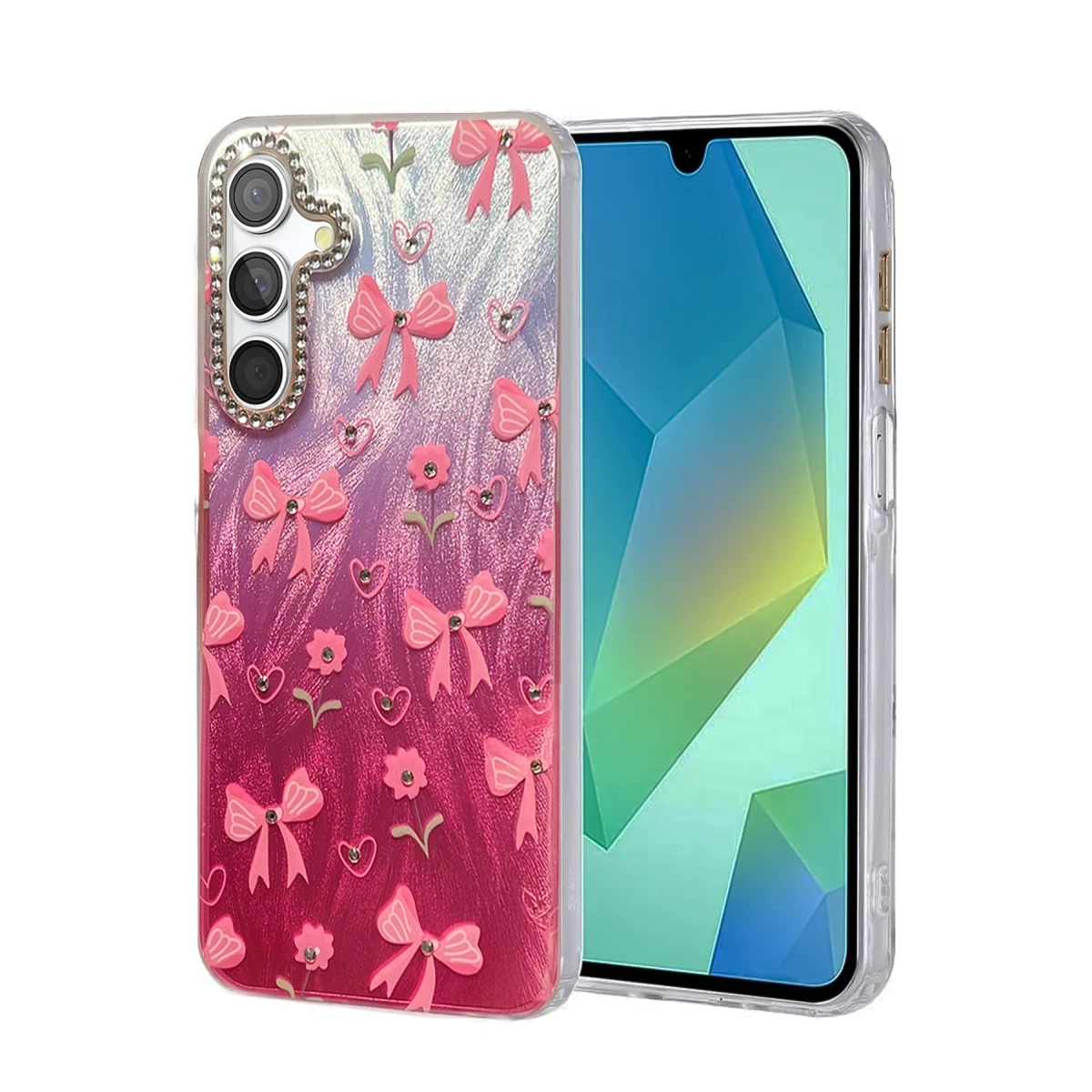 Samsung Galaxy S23 FE Kılıf Blade Aynalı Desenli Kapak - Desen 3