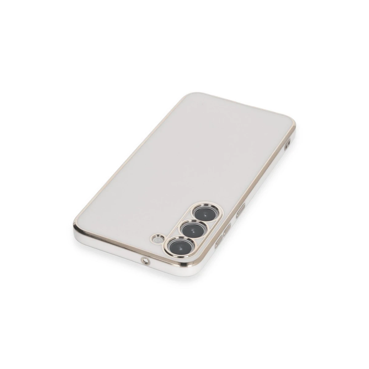 Samsung Galaxy S23 Kılıf Volet Silikon - Beyaz