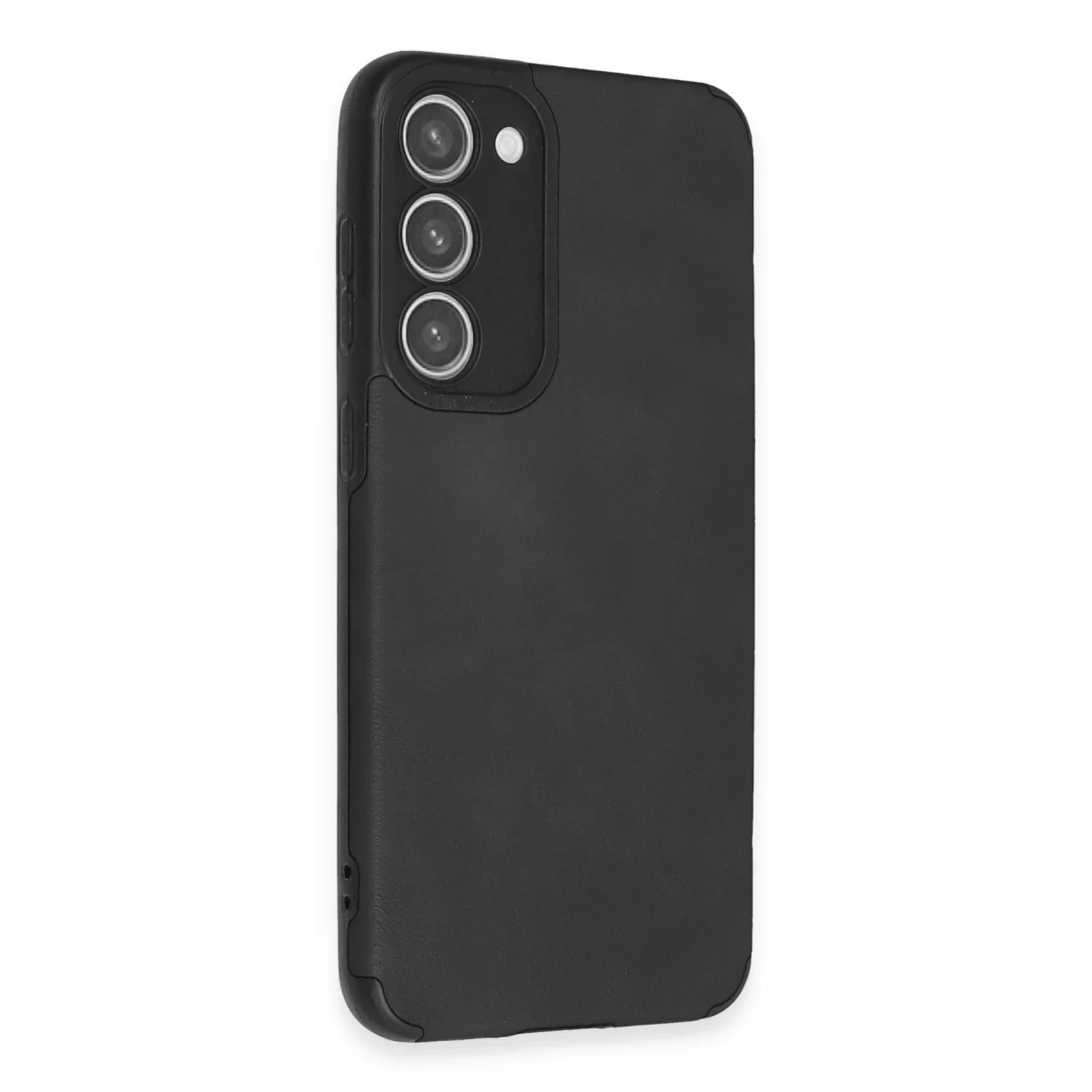 Samsung Galaxy S23 Plus Kılıf Loop Deri Silikon - Siyah