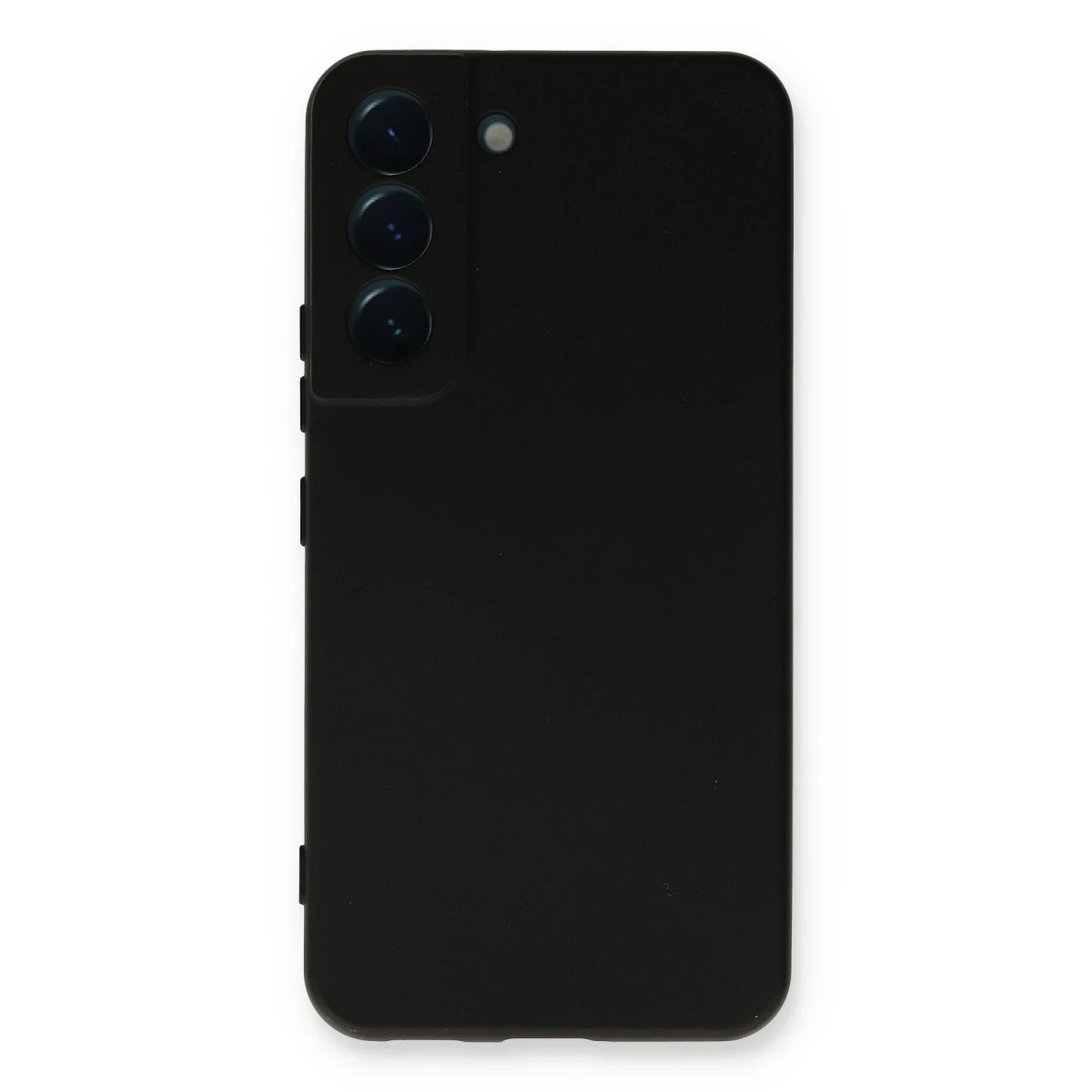 Samsung Galaxy S23 Plus Kılıf Nano içi Kadife Silikon - Siyah