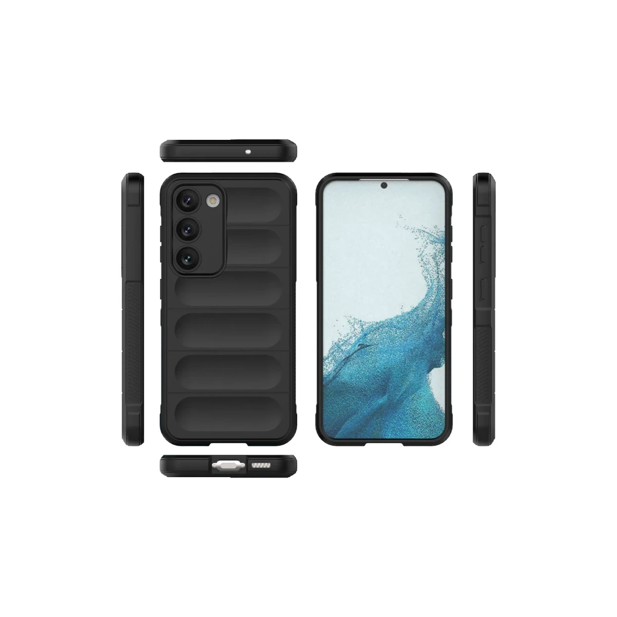 Samsung Galaxy S23 Plus Kılıf Optimum Silikon - Siyah