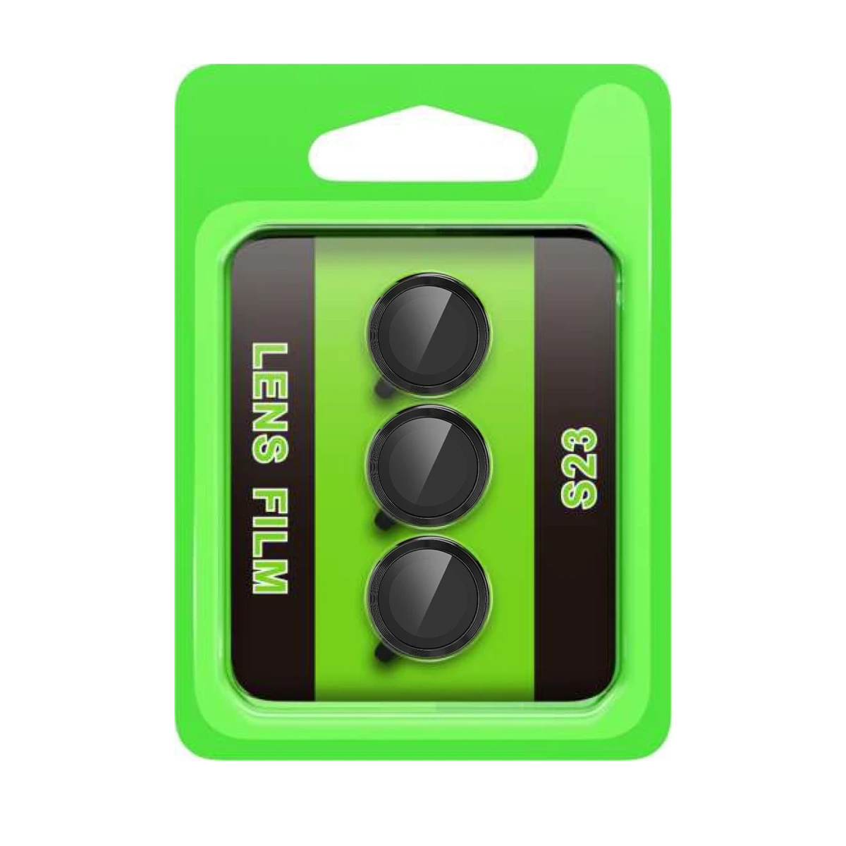 Samsung Galaxy S23 Raze Metal Kamera Lens - Siyah