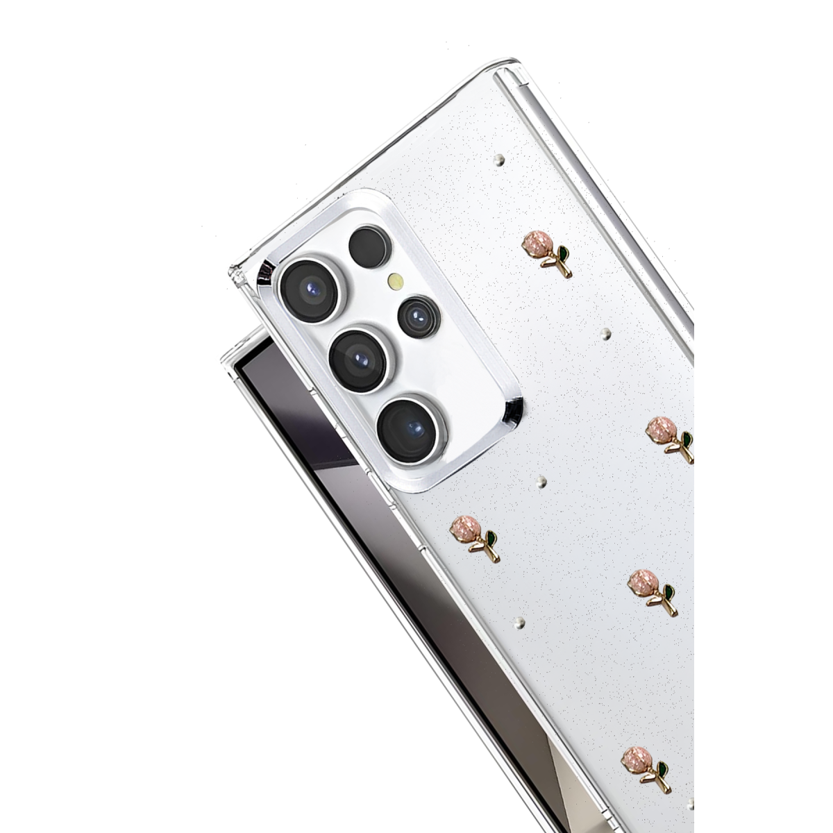 Samsung Galaxy S23 Ultra Fiyonk Desenli Kapak - Desen 6