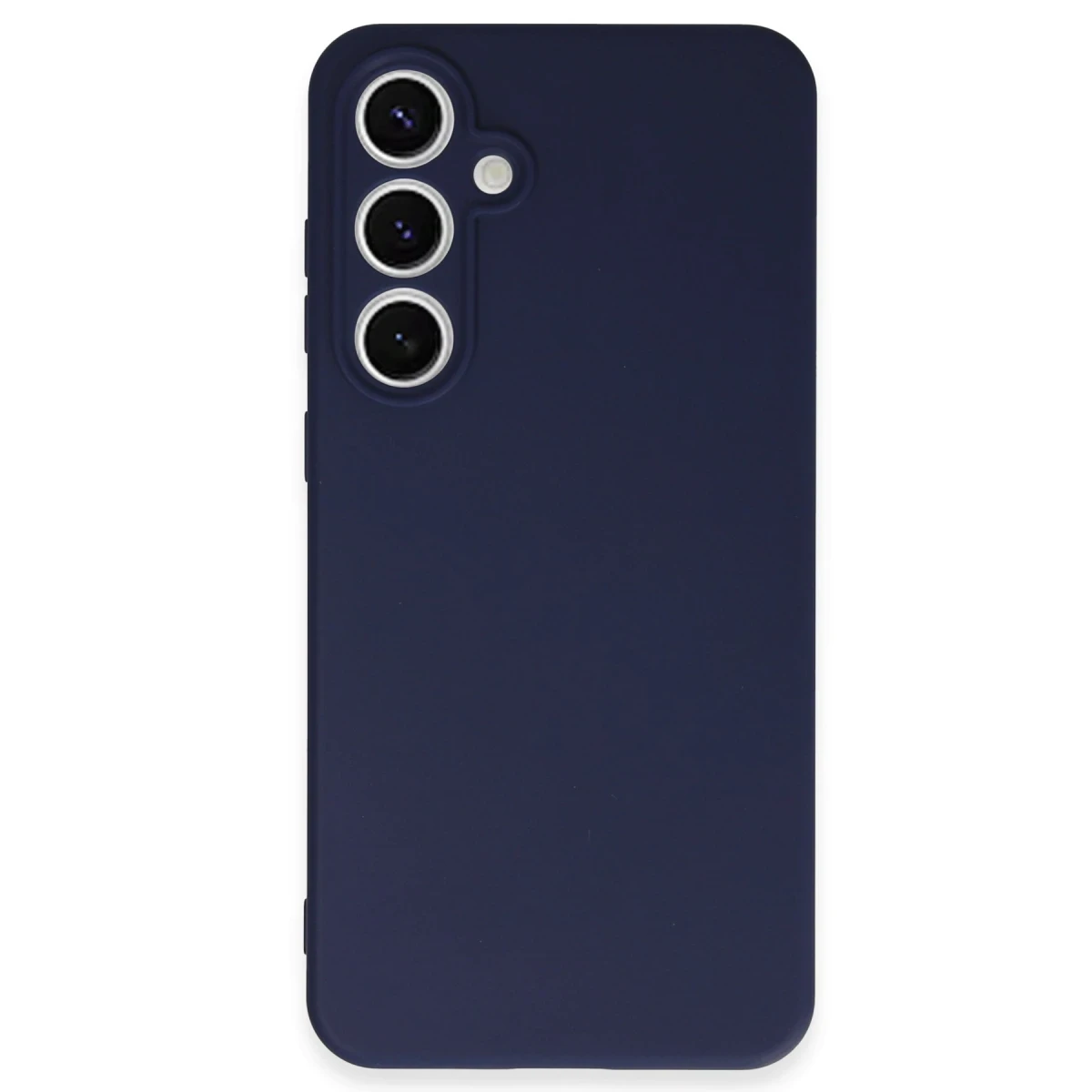 Samsung Galaxy S24 FE Kılıf Nano içi Kadife Silikon - Lacivert