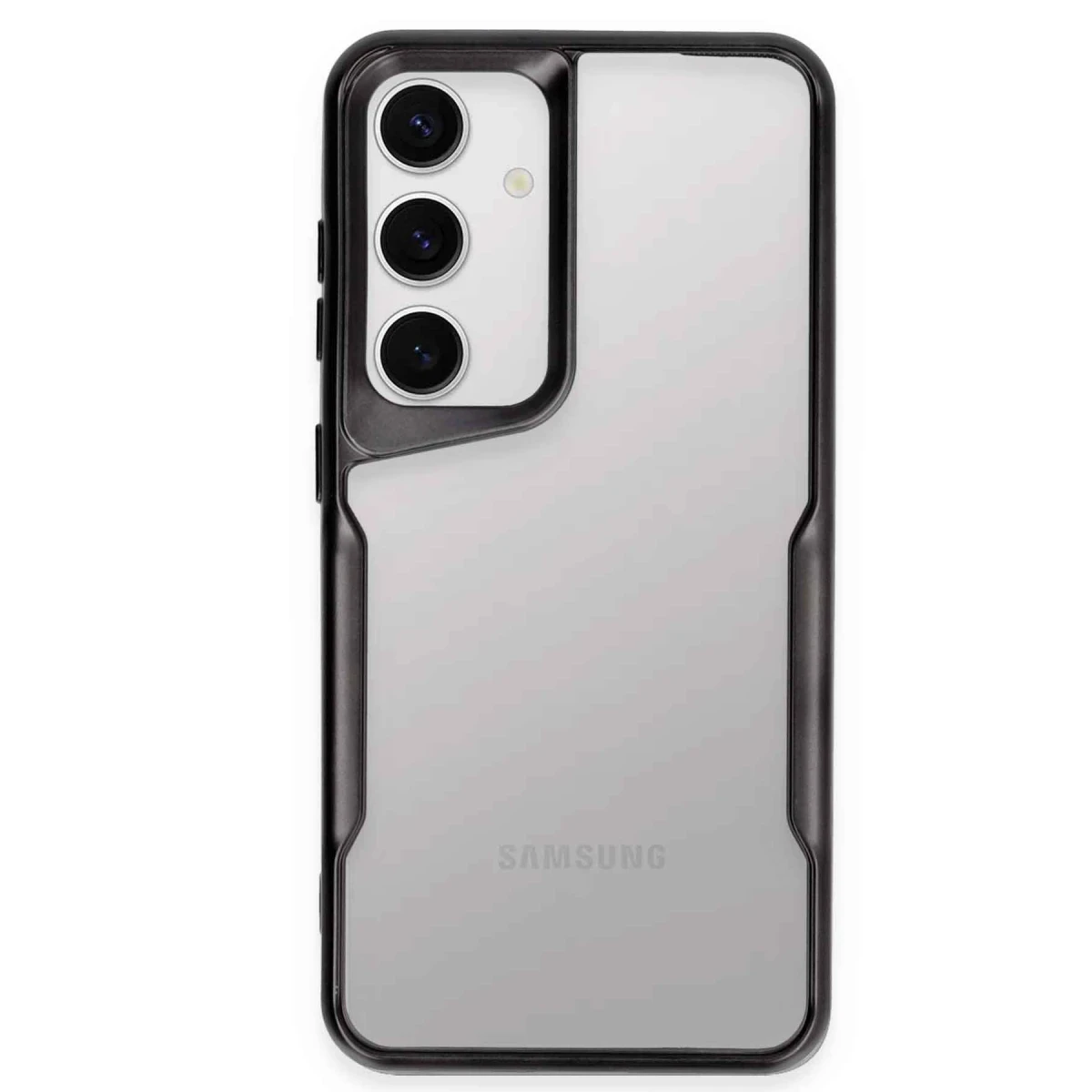 Samsung Galaxy S24 Kılıf Boyi Silikon Kapak - Siyah