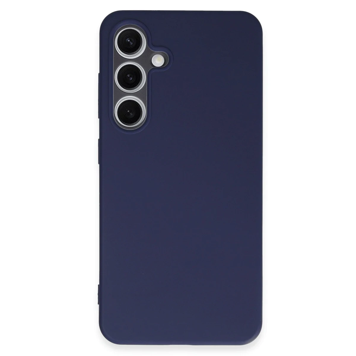 Samsung Galaxy S24 Kılıf First Silikon - Lacivert