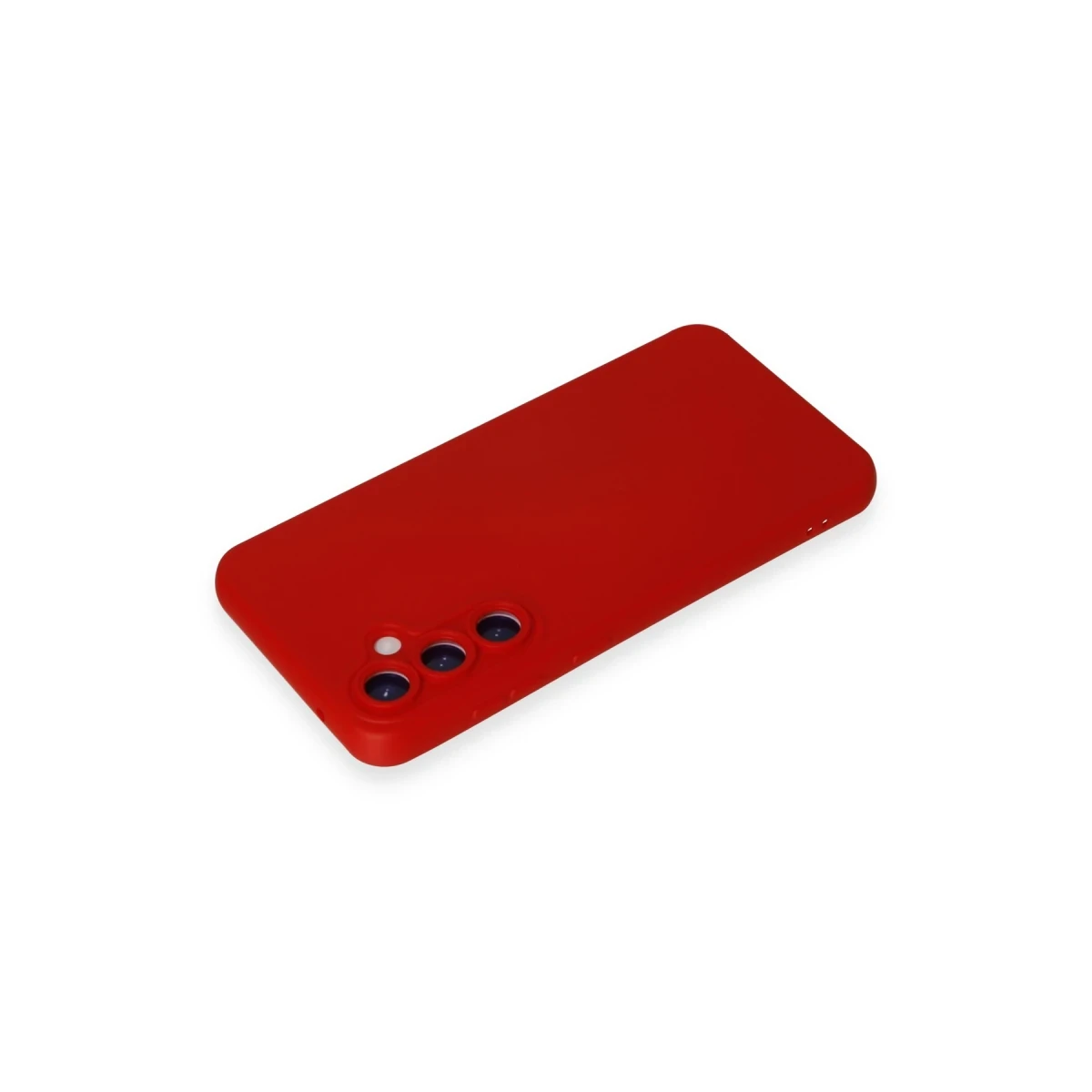 Samsung Galaxy S24 Kılıf Nano içi Kadife Silikon - Kırmızı