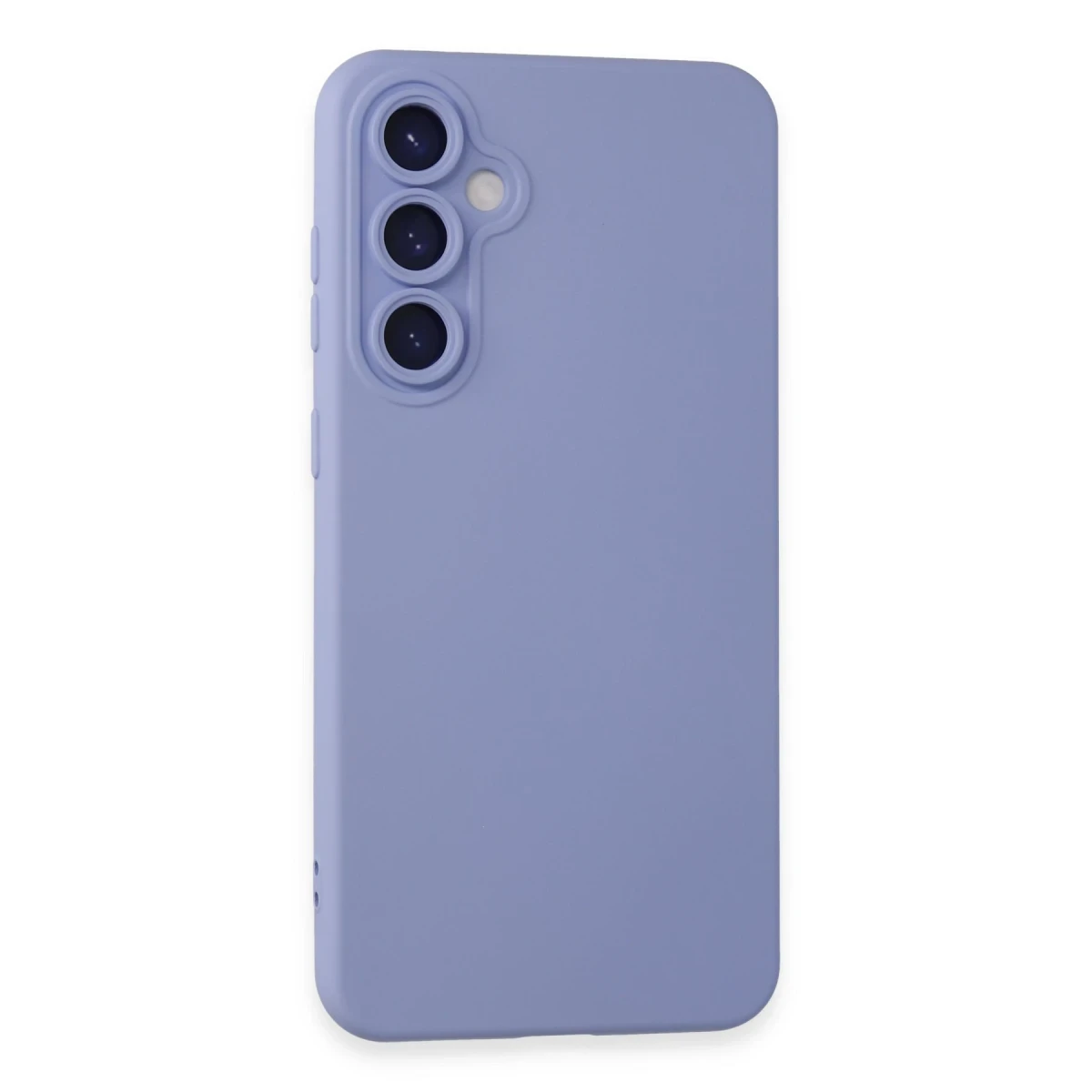 Samsung Galaxy S24 Kılıf Nano içi Kadife Silikon - Lila