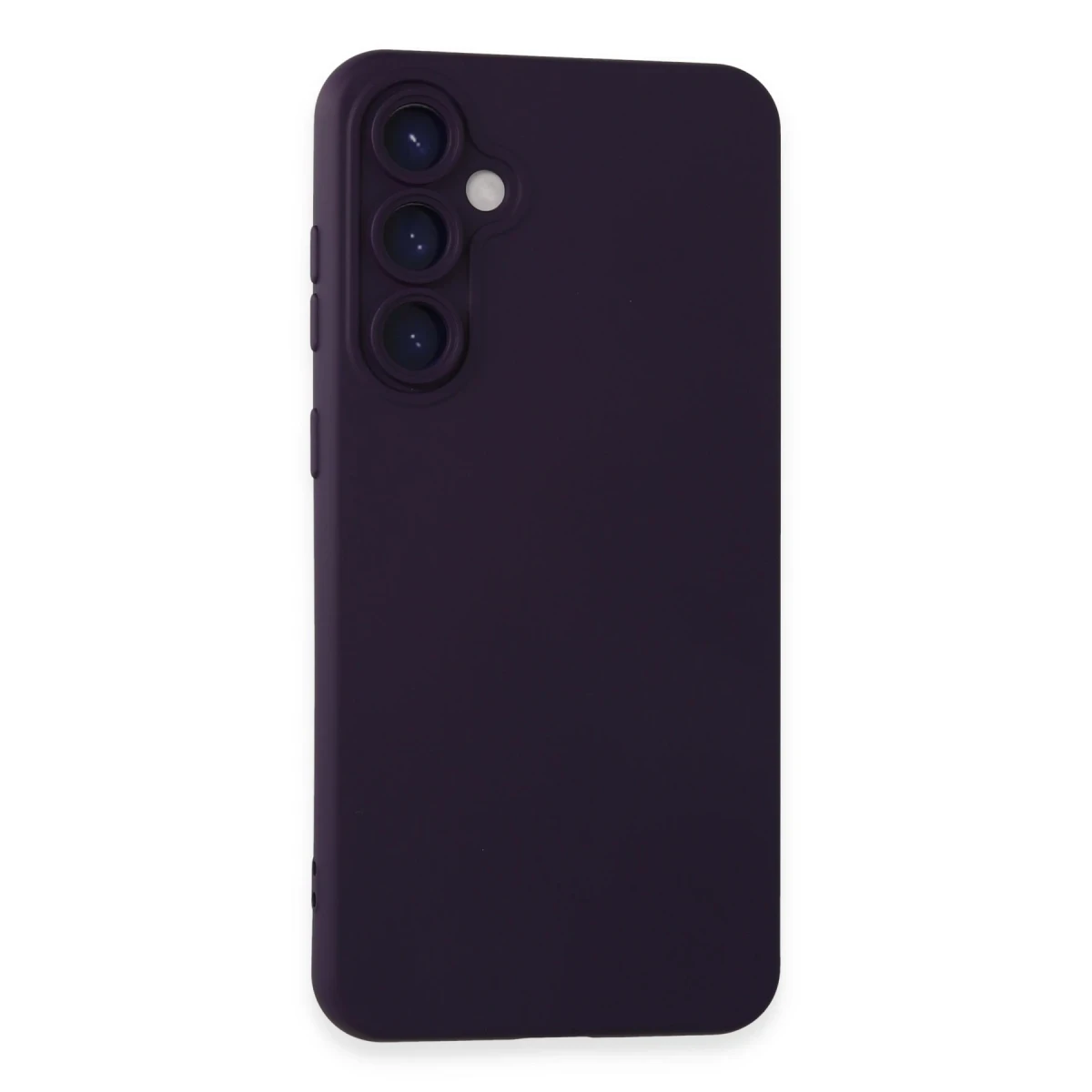 Samsung Galaxy S24 Kılıf Nano içi Kadife Silikon - Mor