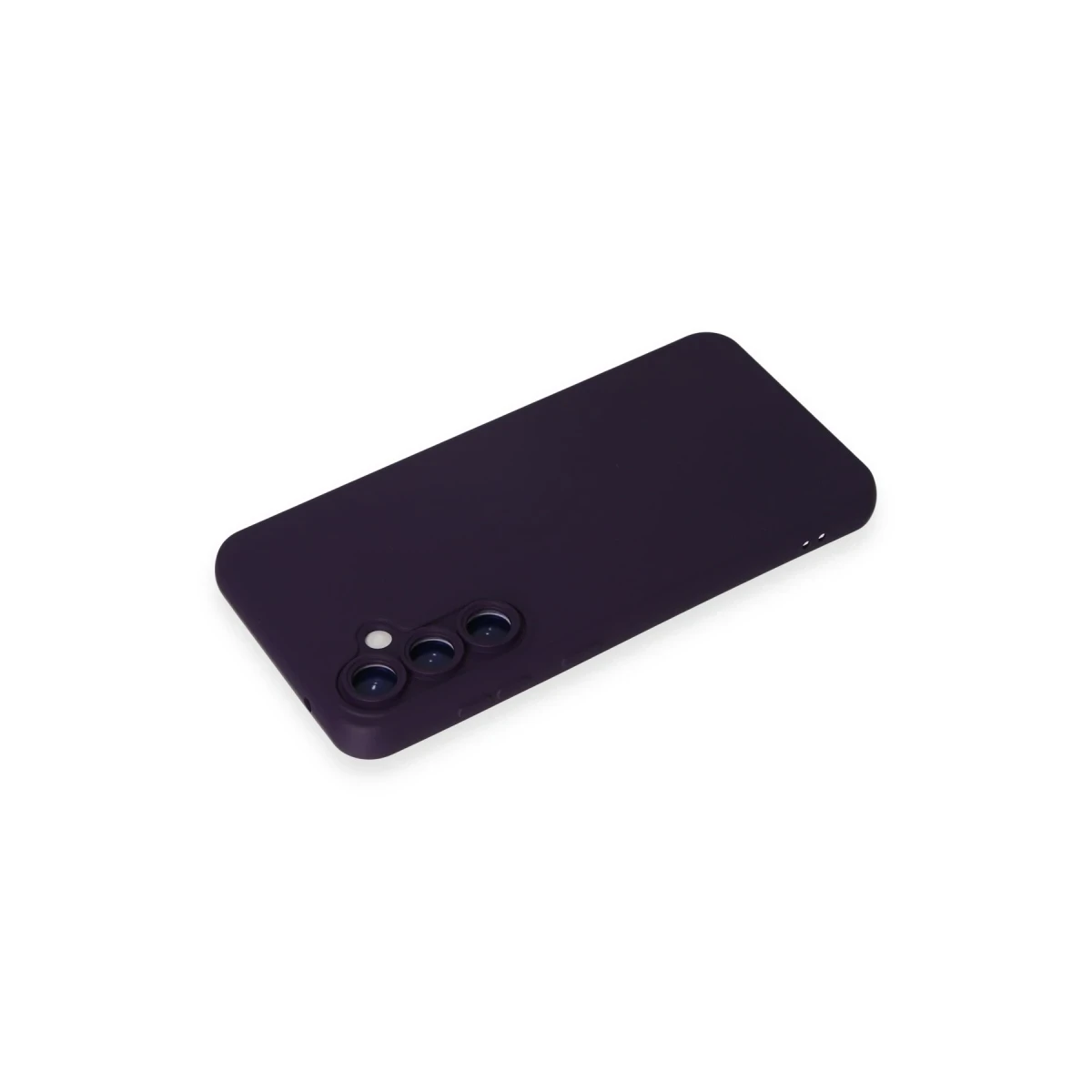 Samsung Galaxy S24 Kılıf Nano içi Kadife Silikon - Mor