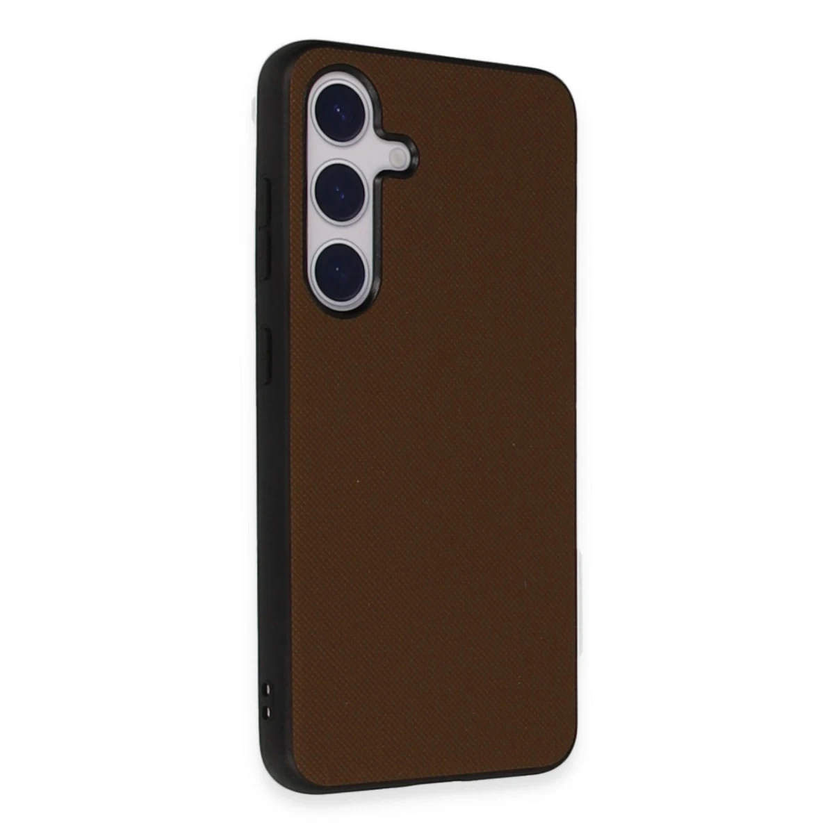 Samsung Galaxy S24 Kılıf Taft Kapak - Kahverengi