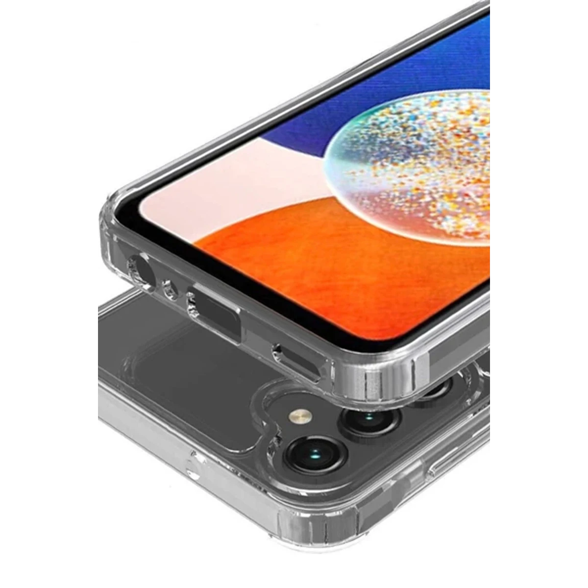 Samsung Galaxy S24 Plus Kılıf Magneticsafe Şeffaf Silikon - Şeffaf