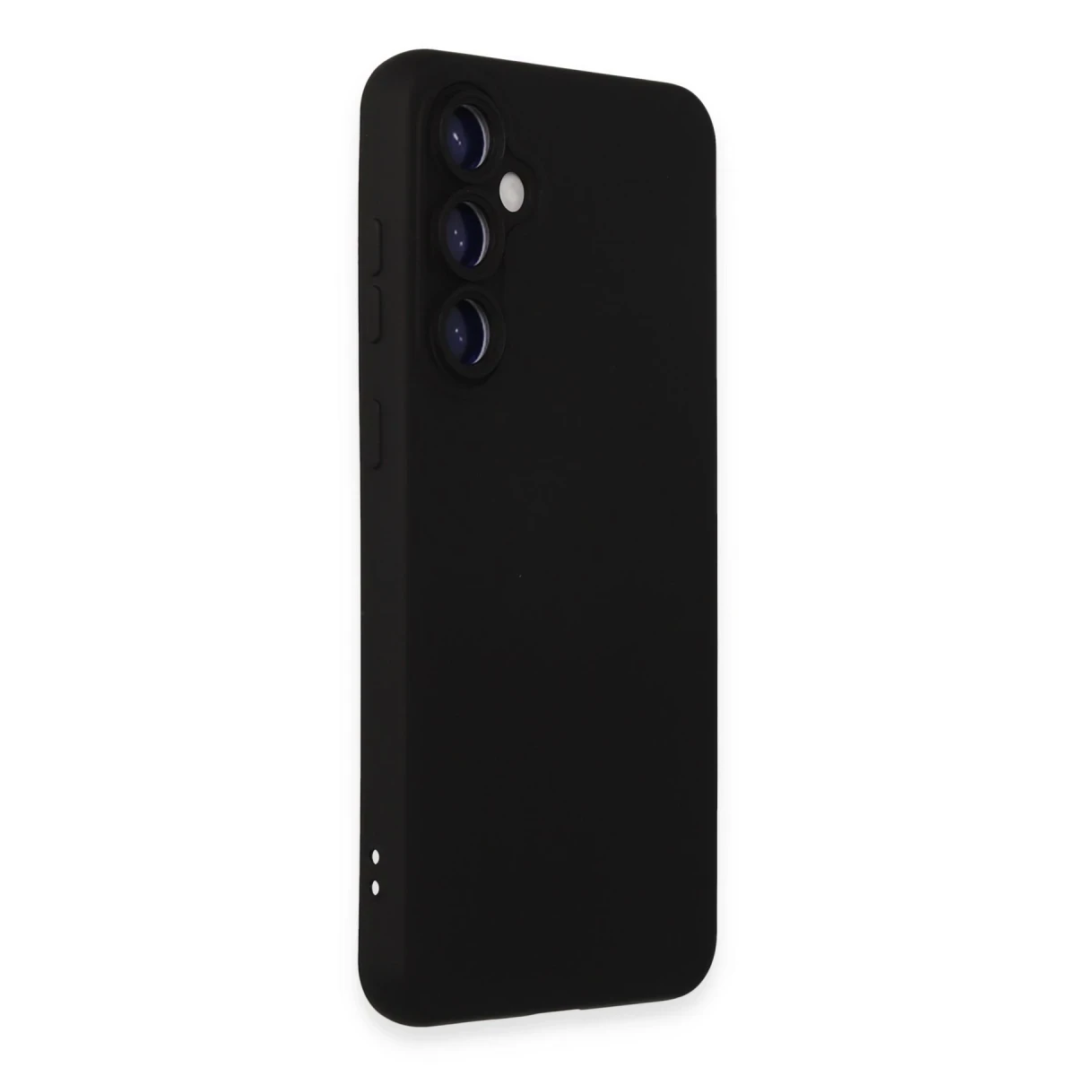 Samsung Galaxy S24 Plus Kılıf Nano içi Kadife Silikon - Siyah
