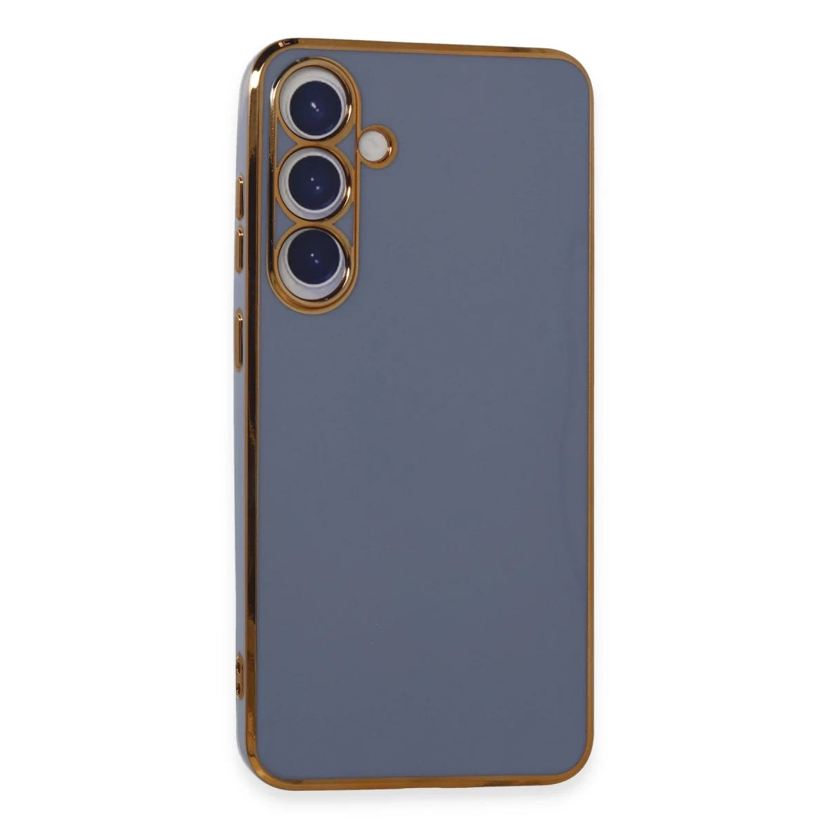 Samsung Galaxy S24 Plus Kılıf Volet Silikon - Mavi