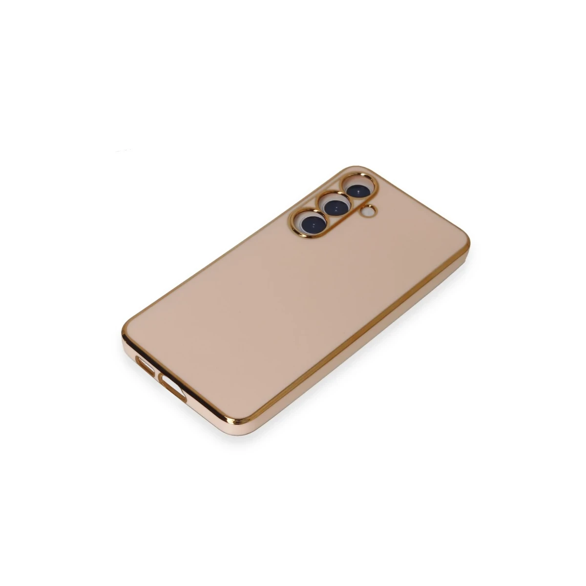 Samsung Galaxy S24 Plus Kılıf Volet Silikon - Pembe