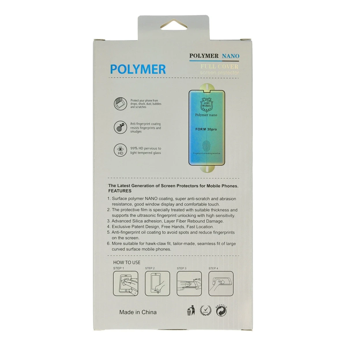Samsung Galaxy S24 Plus Polymer Nano Ekran Koruyucu