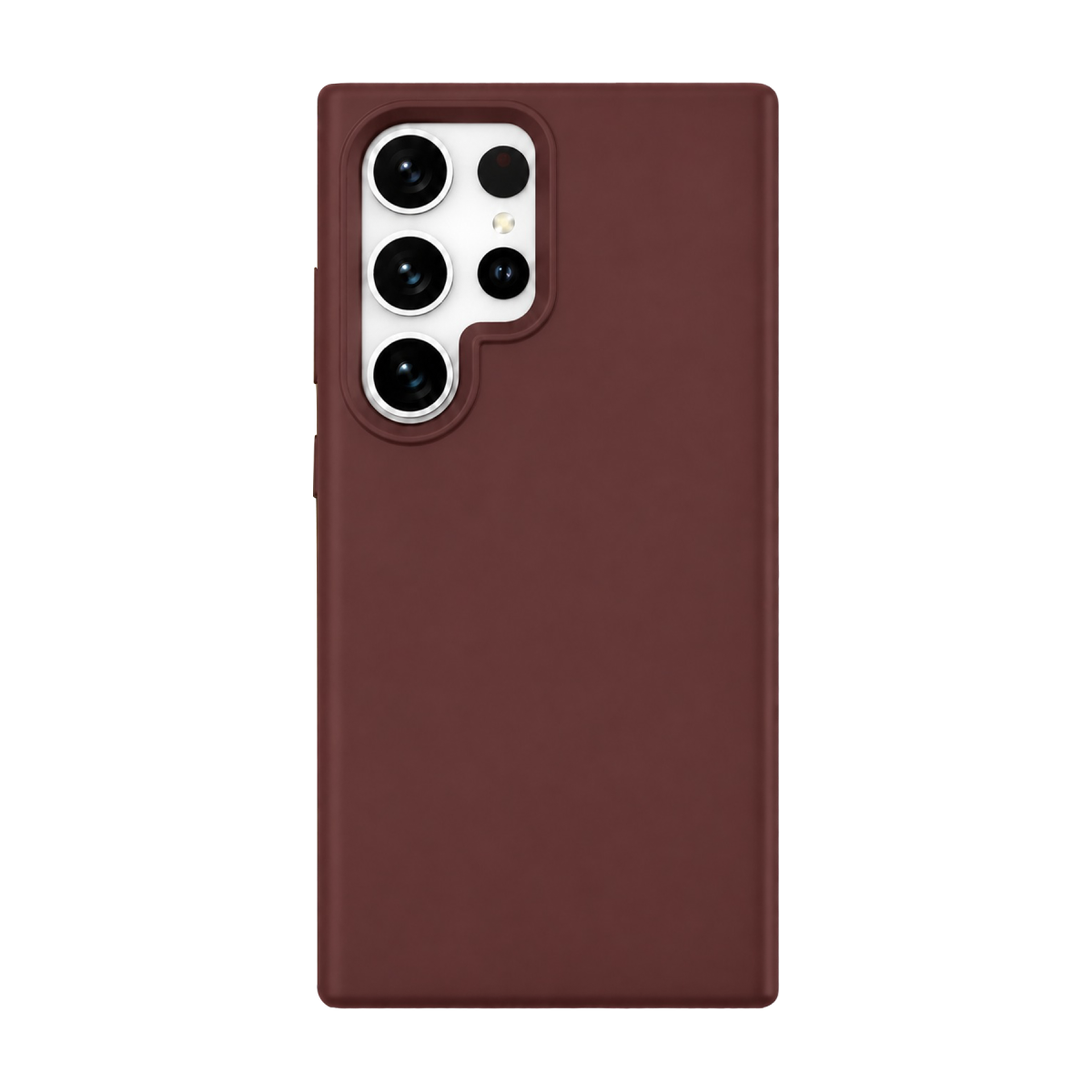 Samsung Galaxy S24 Ultra Kılıf First Silikon - Bordo