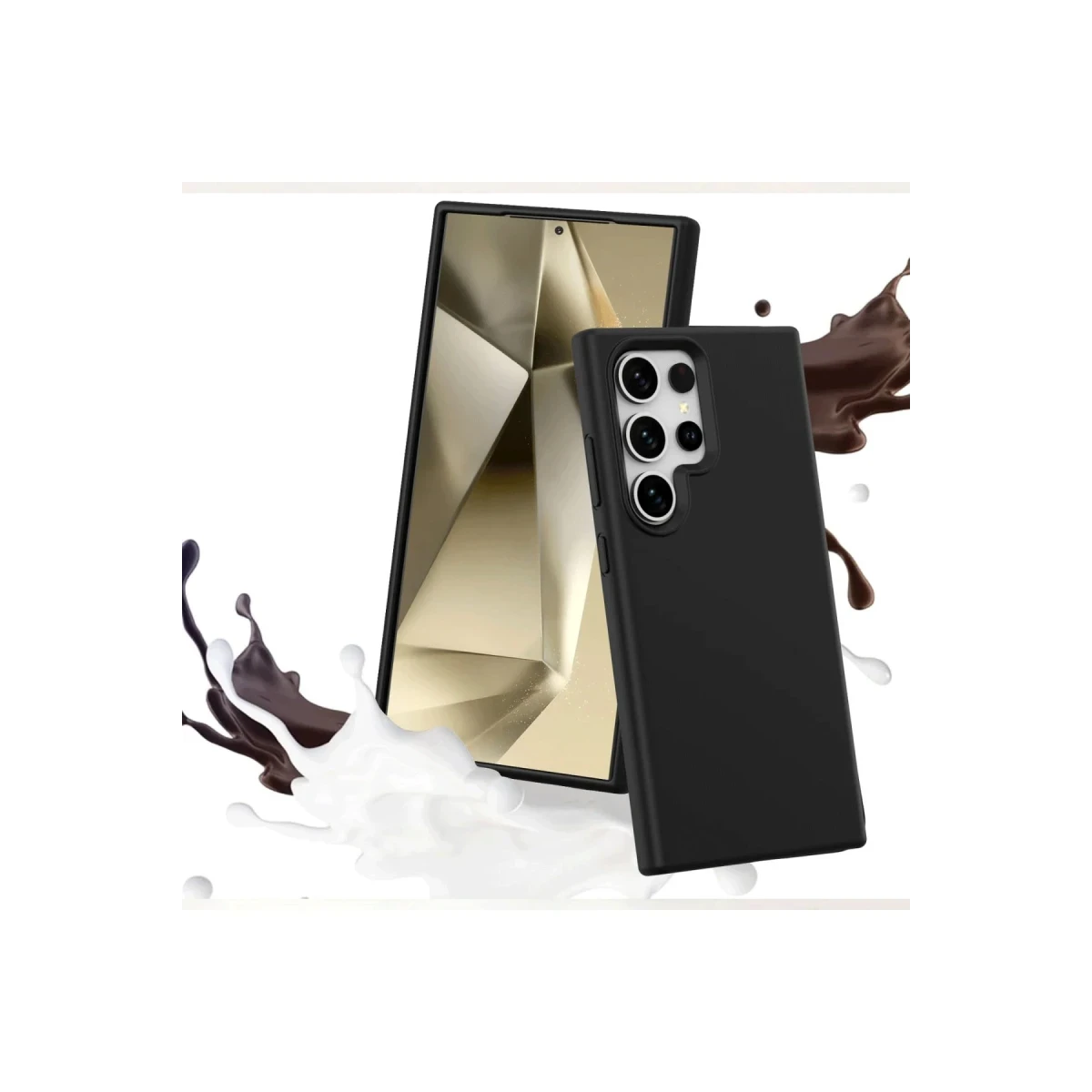 Samsung Galaxy S24 Ultra Kılıf First Silikon - Mavi