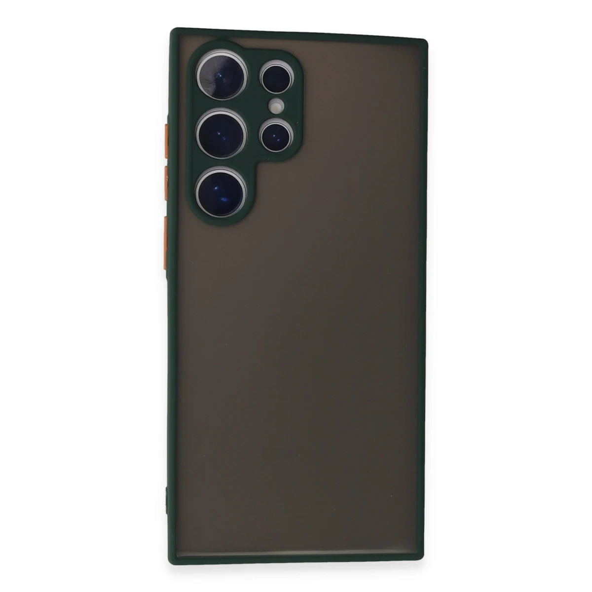Samsung Galaxy S24 Ultra Kılıf Montreal Silikon Kapak - Yeşil