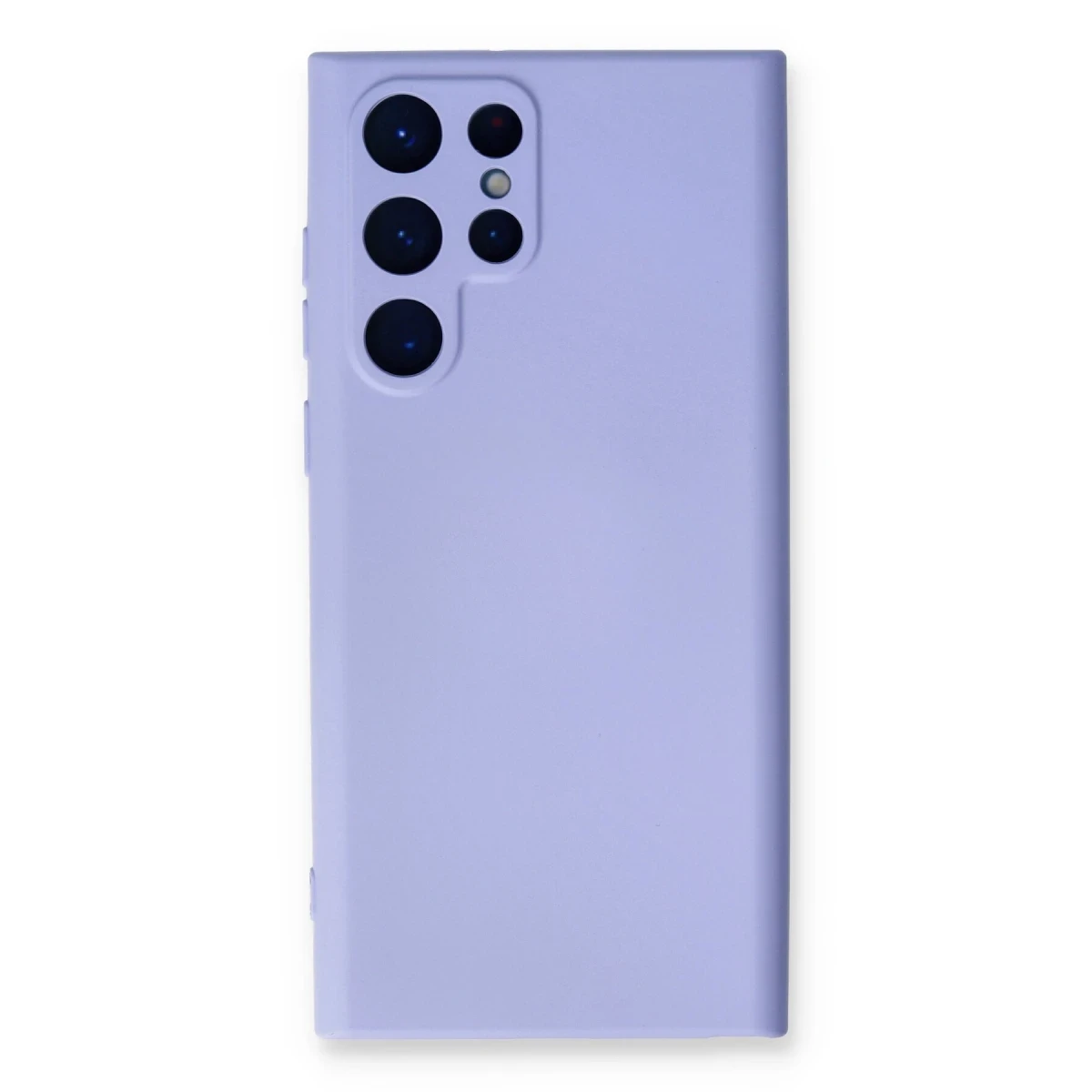Samsung Galaxy S24 Ultra Kılıf Nano içi Kadife Silikon - Lila
