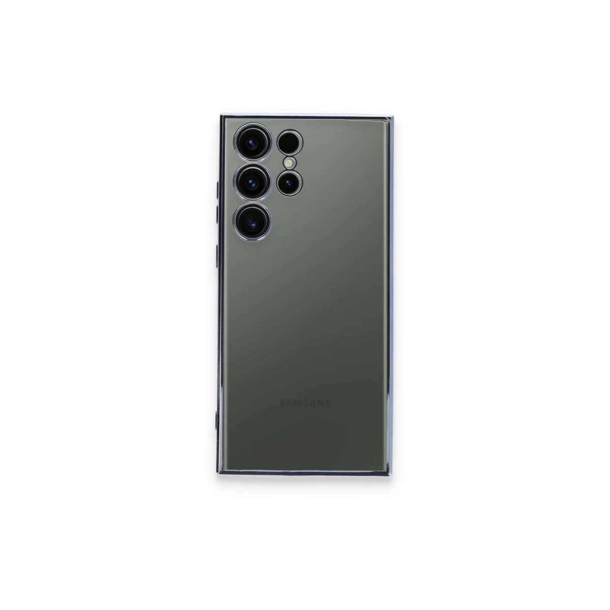 Samsung Galaxy S24 Ultra Kılıf Razer Lensli Silikon - Gold