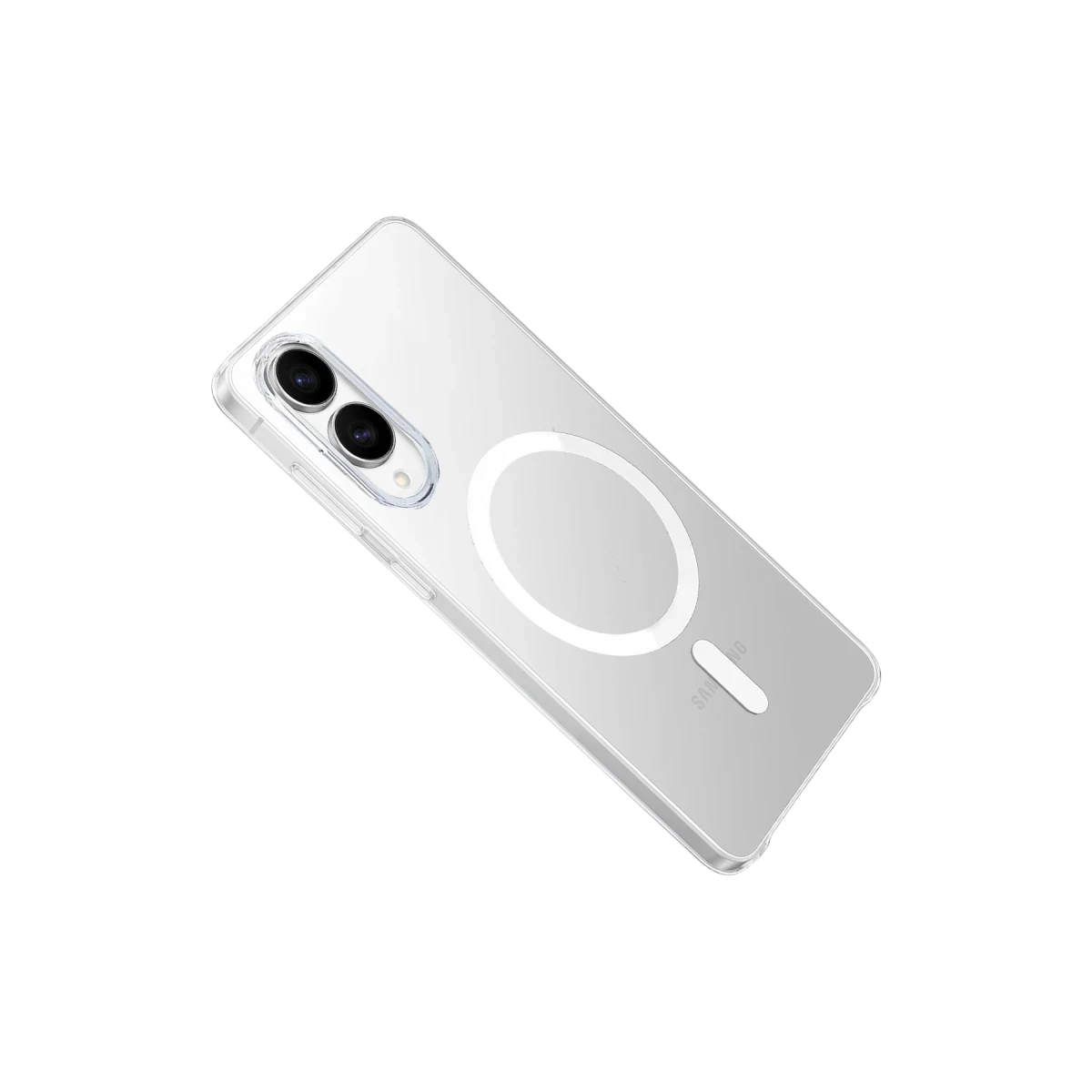 Samsung Galaxy S25 Edge Kılıf PC Zara Magsafe Şeffaf Kılıf - Şeffaf