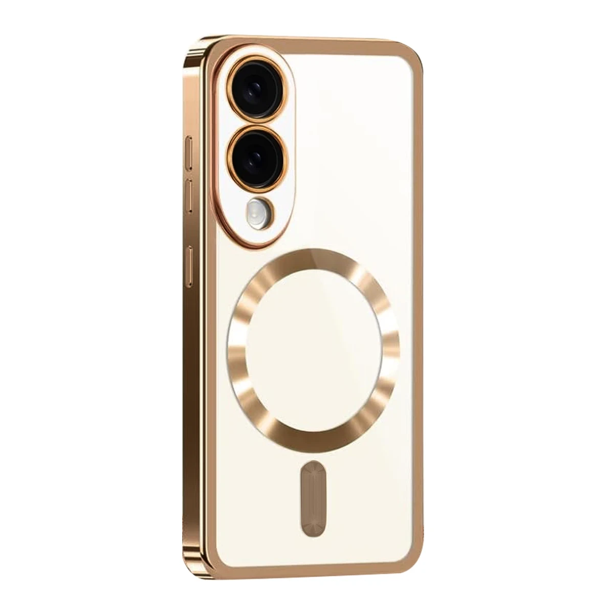 Samsung Galaxy S25 Edge Kross Magneticsafe Kapak - Çöl Titanyum