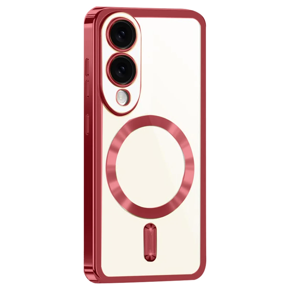 Samsung Galaxy S25 Edge Kross Magneticsafe Kapak - Kırmızı