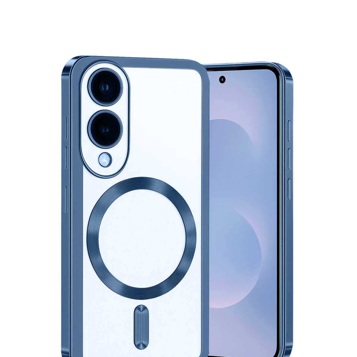 Samsung Galaxy S25 Edge Kross Magneticsafe Kapak - Sierra Blue