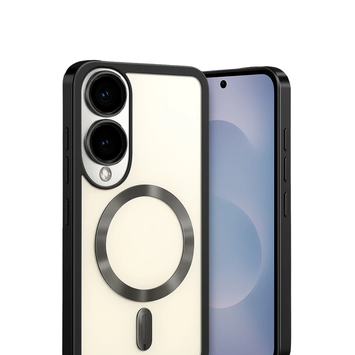 Samsung Galaxy S25 Edge Kross Magneticsafe Kapak - Siyah