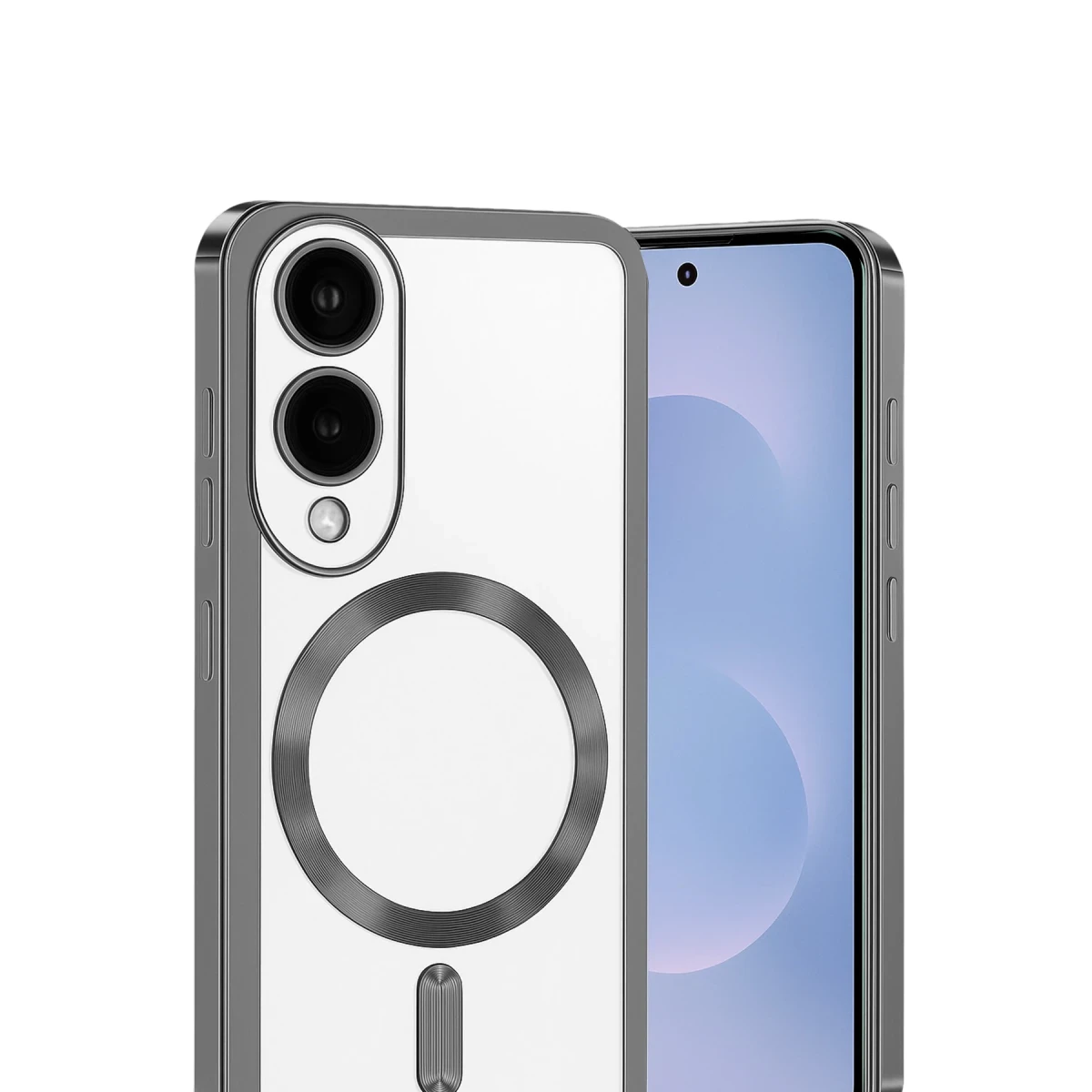 Samsung Galaxy S25 Edge Kross Magneticsafe Kapak - Titan Gri