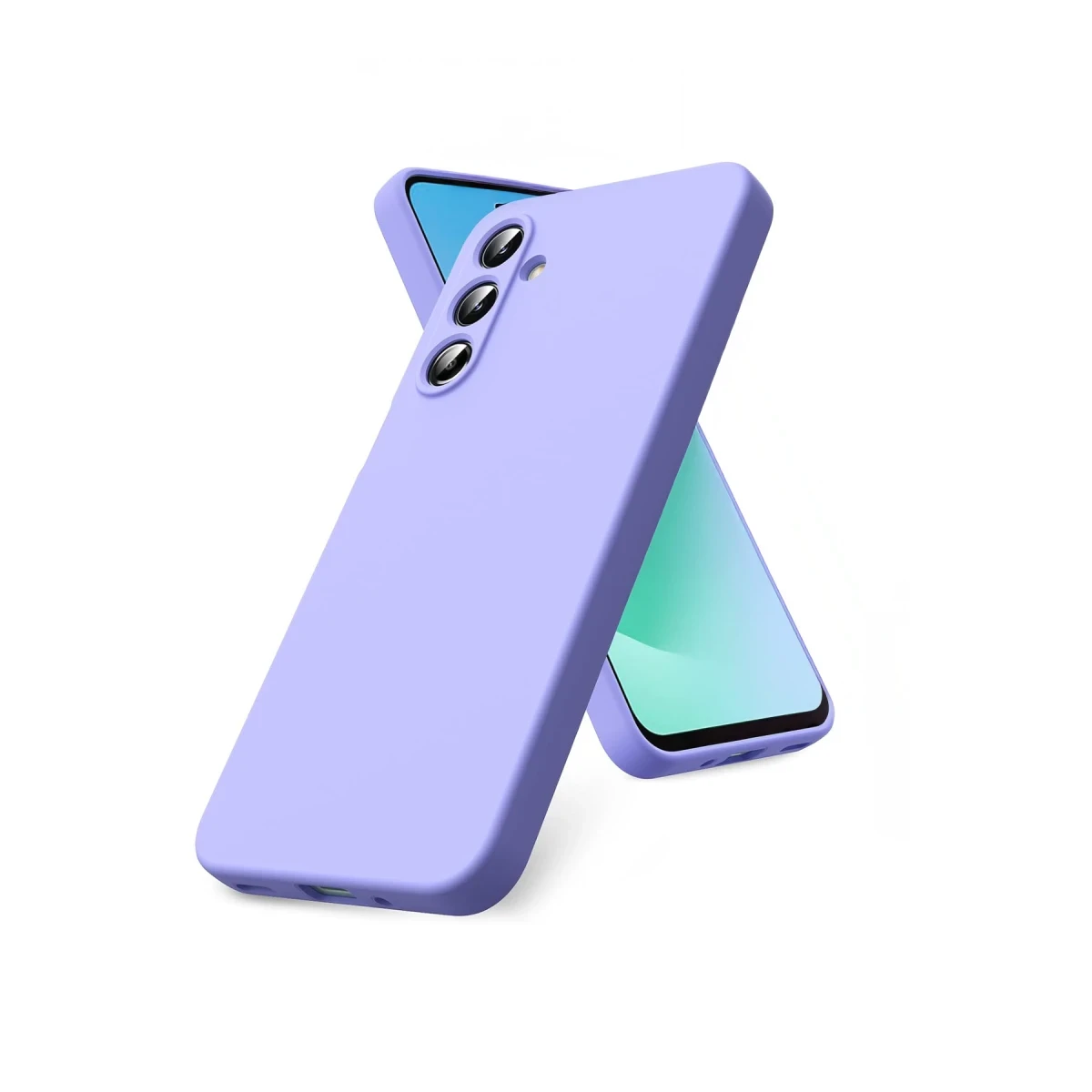 Samsung Galaxy S25 FE First Silikon - Lila