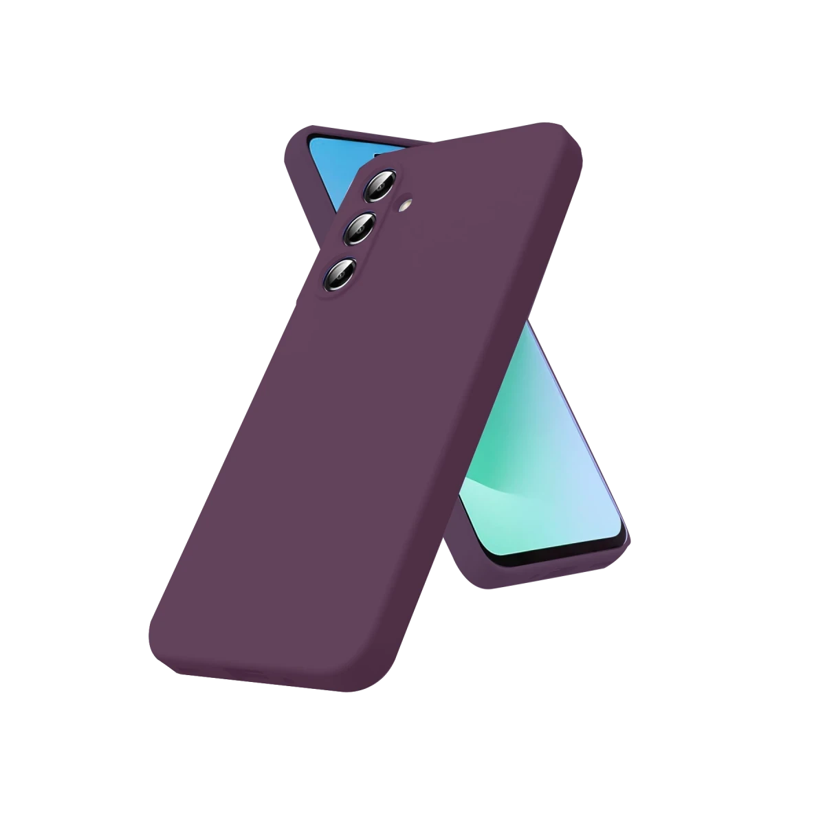 Samsung Galaxy S25 FE First Silikon - Mürdüm