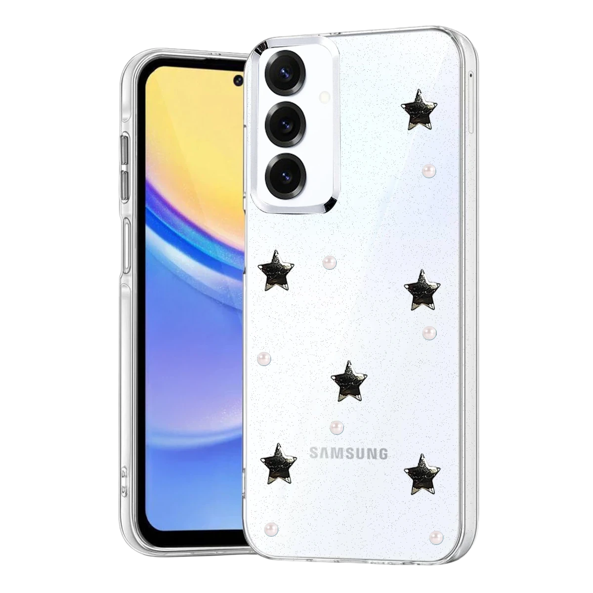 Samsung Galaxy S25 FE Fiyonk Desenli Kapak - Desen 7