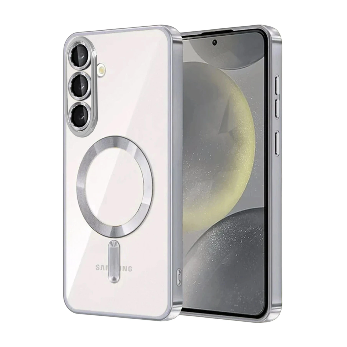 Samsung Galaxy S25 FE Kross Magneticsafe Kapak - Titan Gri