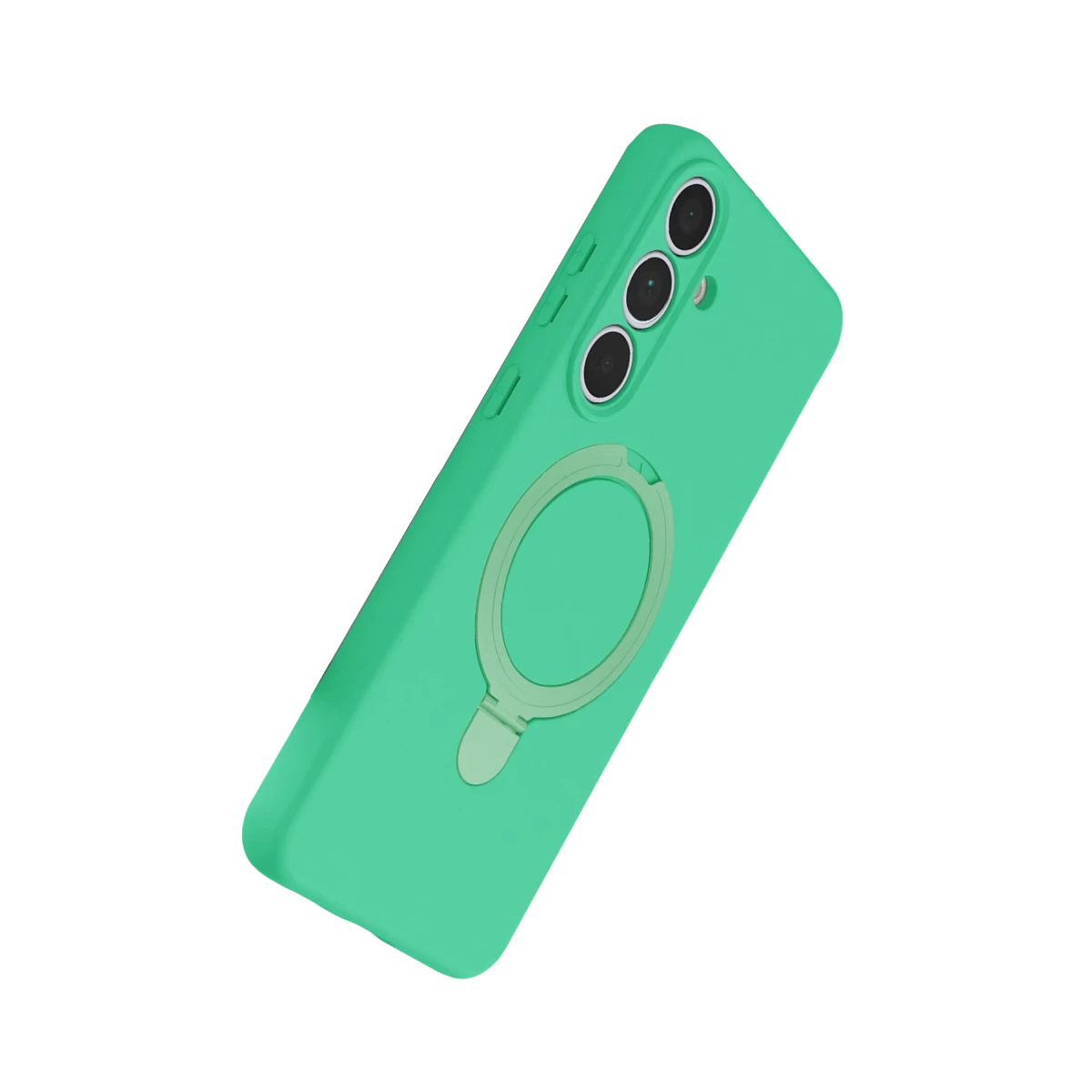 Samsung Galaxy S25 FE Regal Magsafe Standlı Kapak - Yeşil