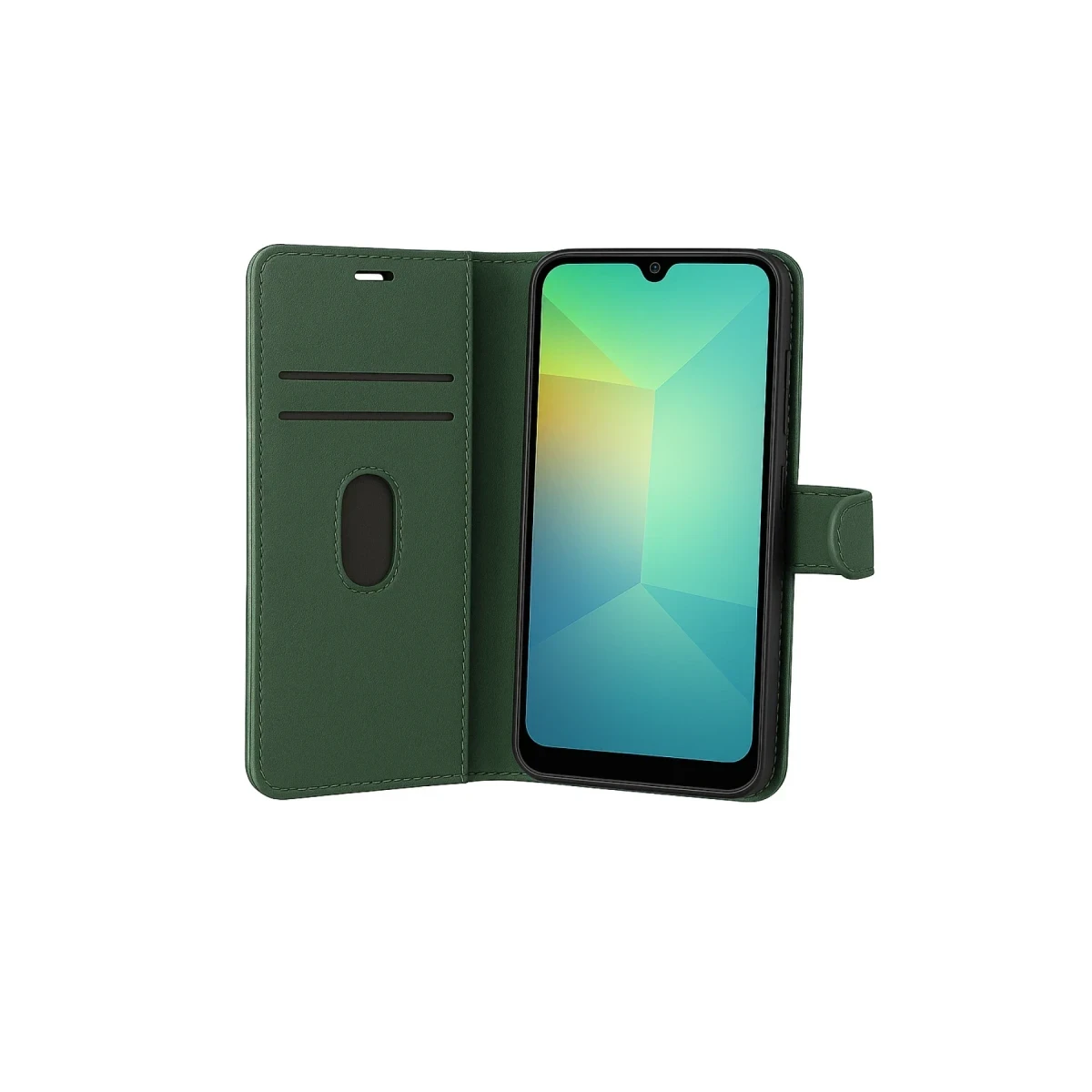Samsung Galaxy S25 FE Trend S Plus Kapaklı Kılıf - Yeşil