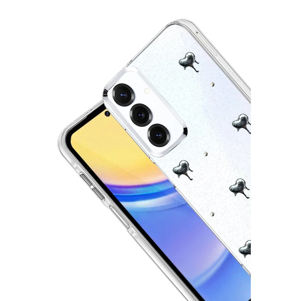Samsung Galaxy S25 Fiyonk Desenli Kapak - Desen 1