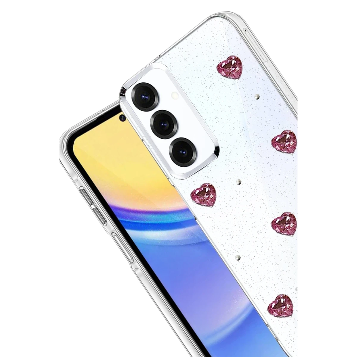 Samsung Galaxy S25 Fiyonk Desenli Kapak - Desen 3