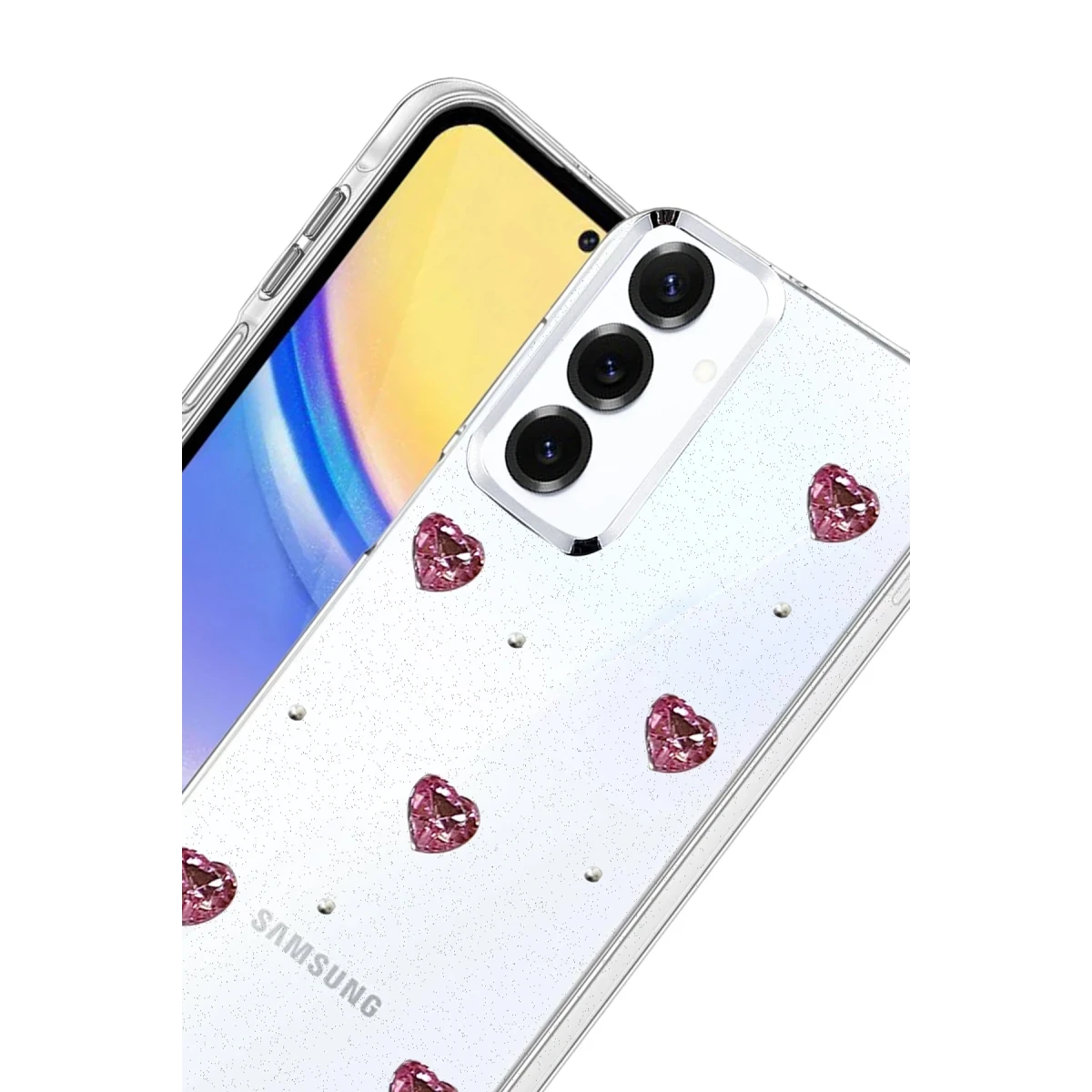 Samsung Galaxy S25 Fiyonk Desenli Kapak - Desen 3