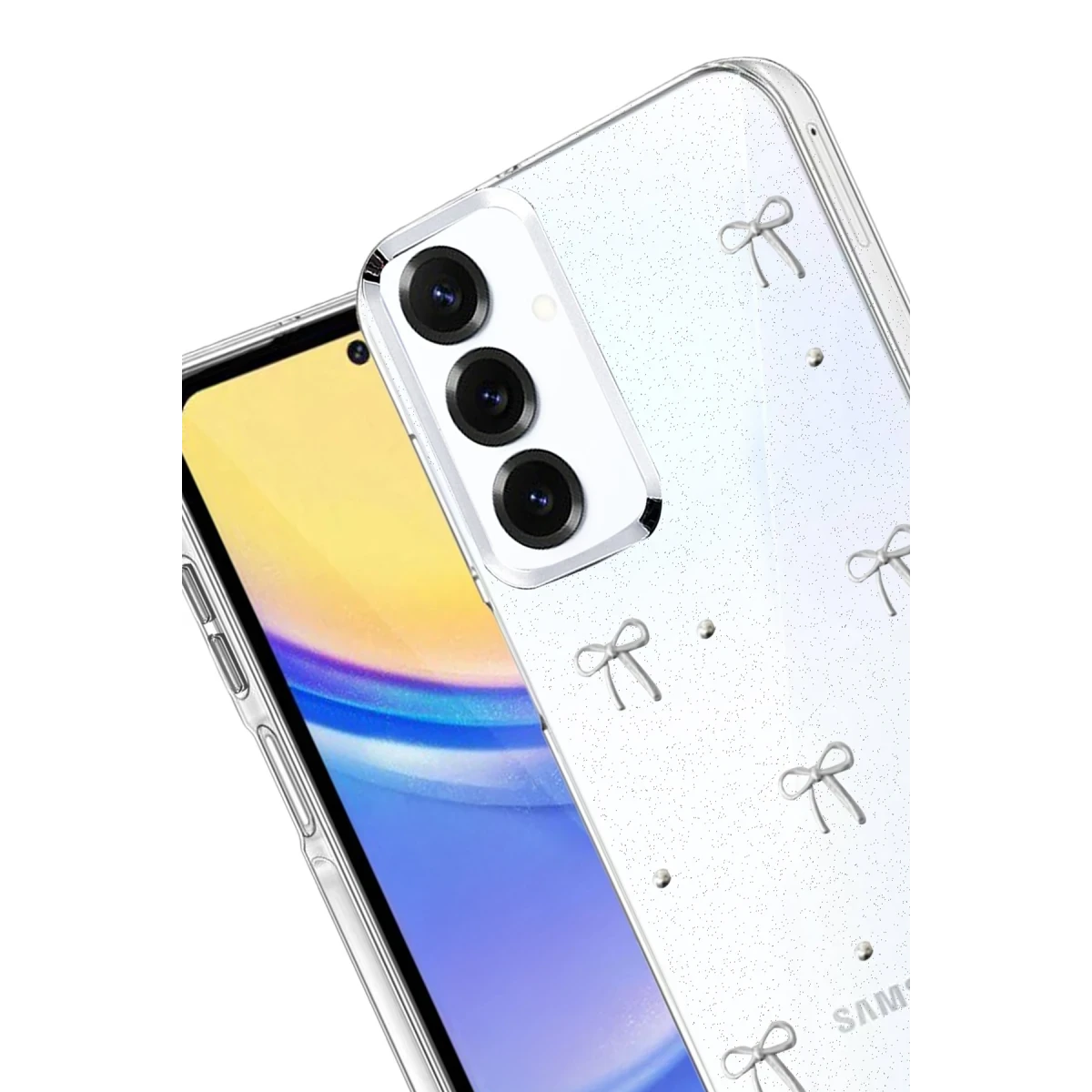 Samsung Galaxy S25 Fiyonk Desenli Kapak - Desen 5
