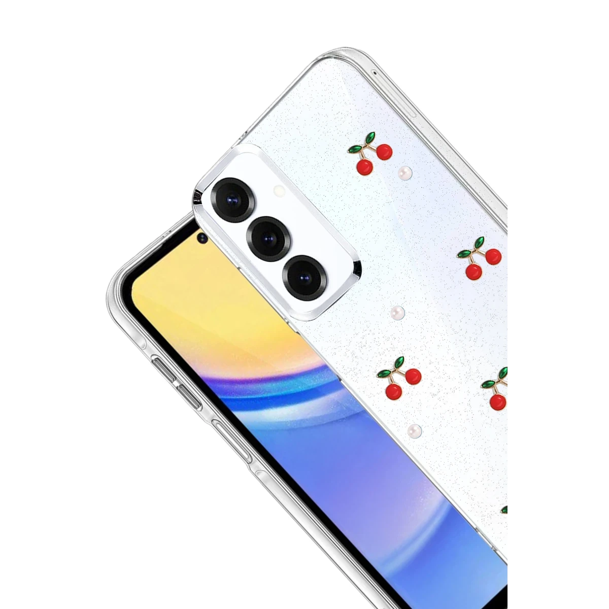 Samsung Galaxy S25 Fiyonk Desenli Kapak - Desen 9