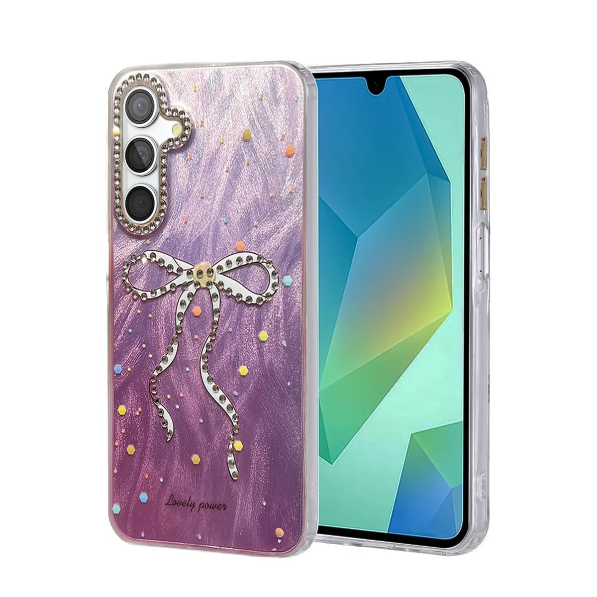 Samsung Galaxy S25 Kılıf Blade Aynalı Desenli Kapak - Desen 1