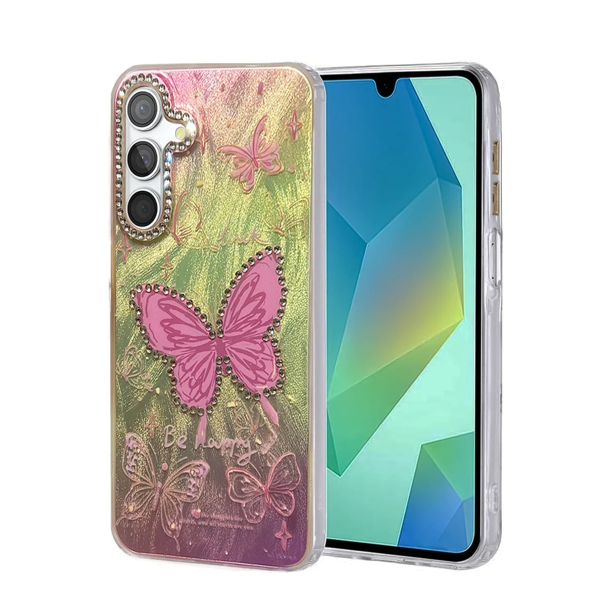Samsung Galaxy S25 Kılıf Blade Aynalı Desenli Kapak - Desen 5