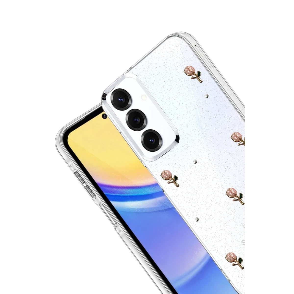 Samsung Galaxy S25 Plus Fiyonk Desenli Kapak - Desen 6